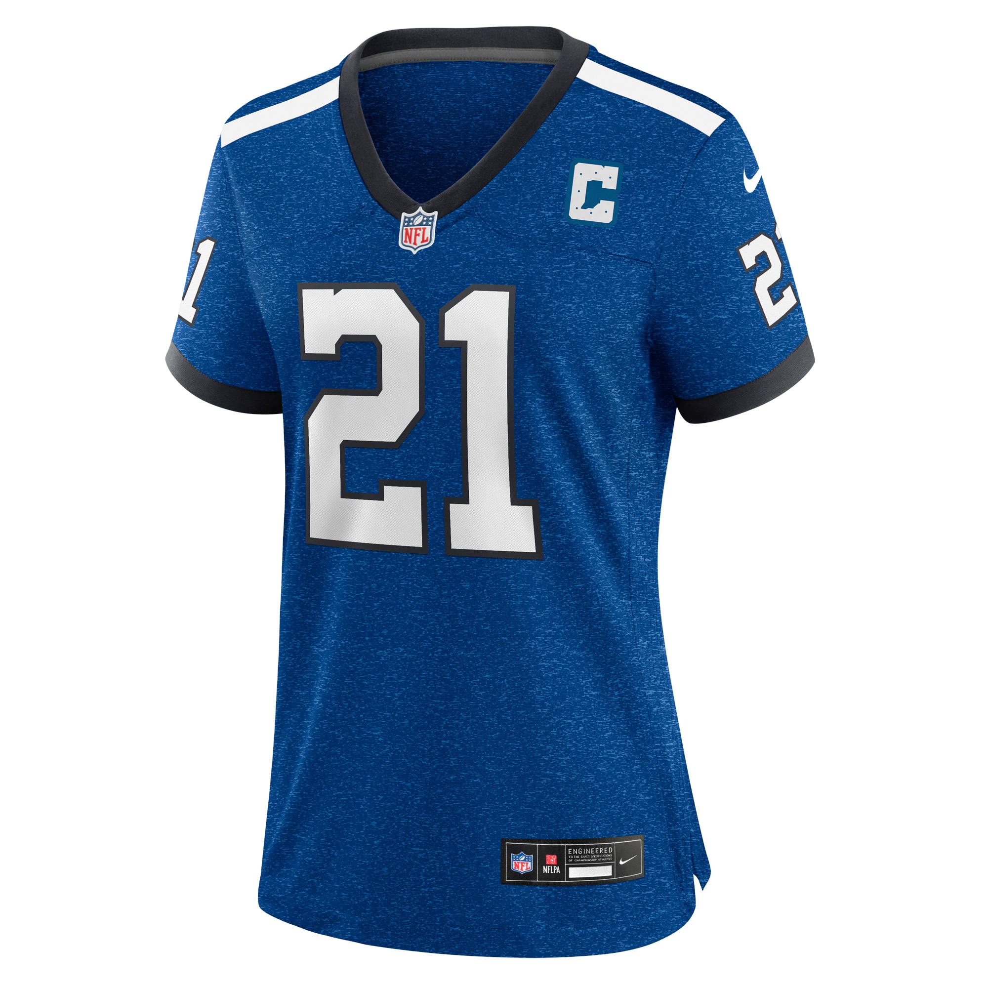 Zack Moss Indianapolis Colts Women's Indiana Nights Alternate Game Jersey - Royal