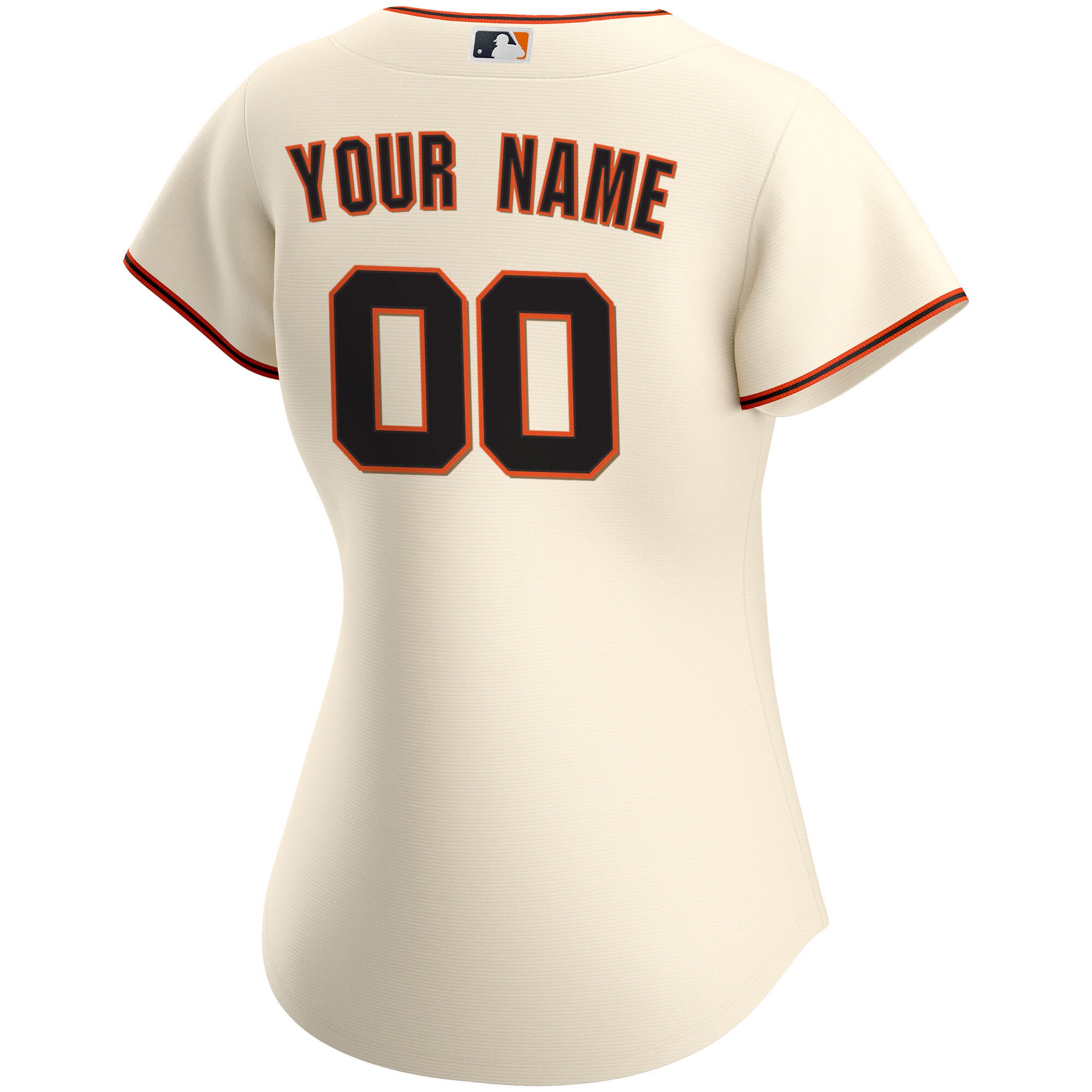 San Francisco Giants Women's Home Replica Custom Jersey - Cream