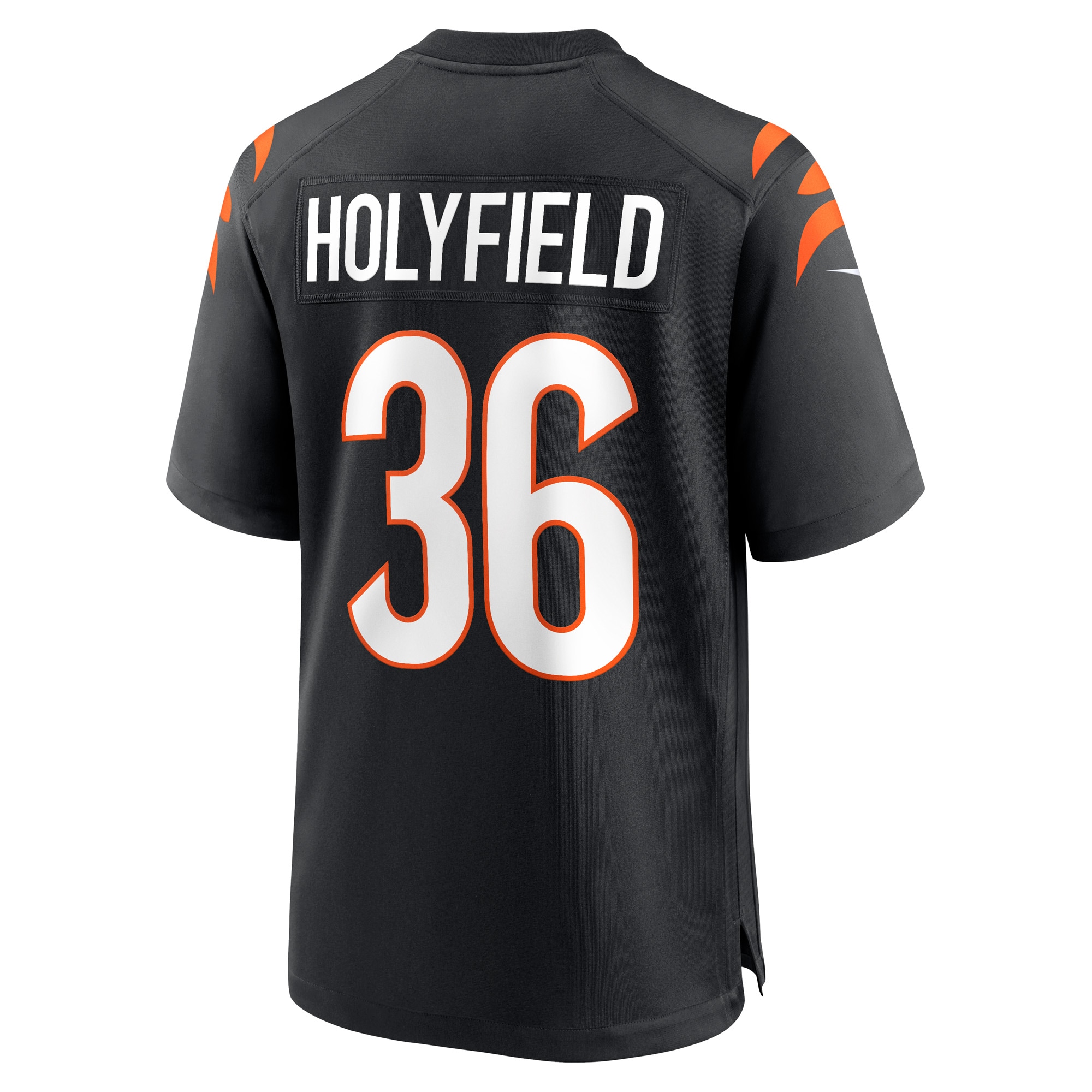 Elijah Holyfield Cincinnati BengalsGame Player Jersey - Black
