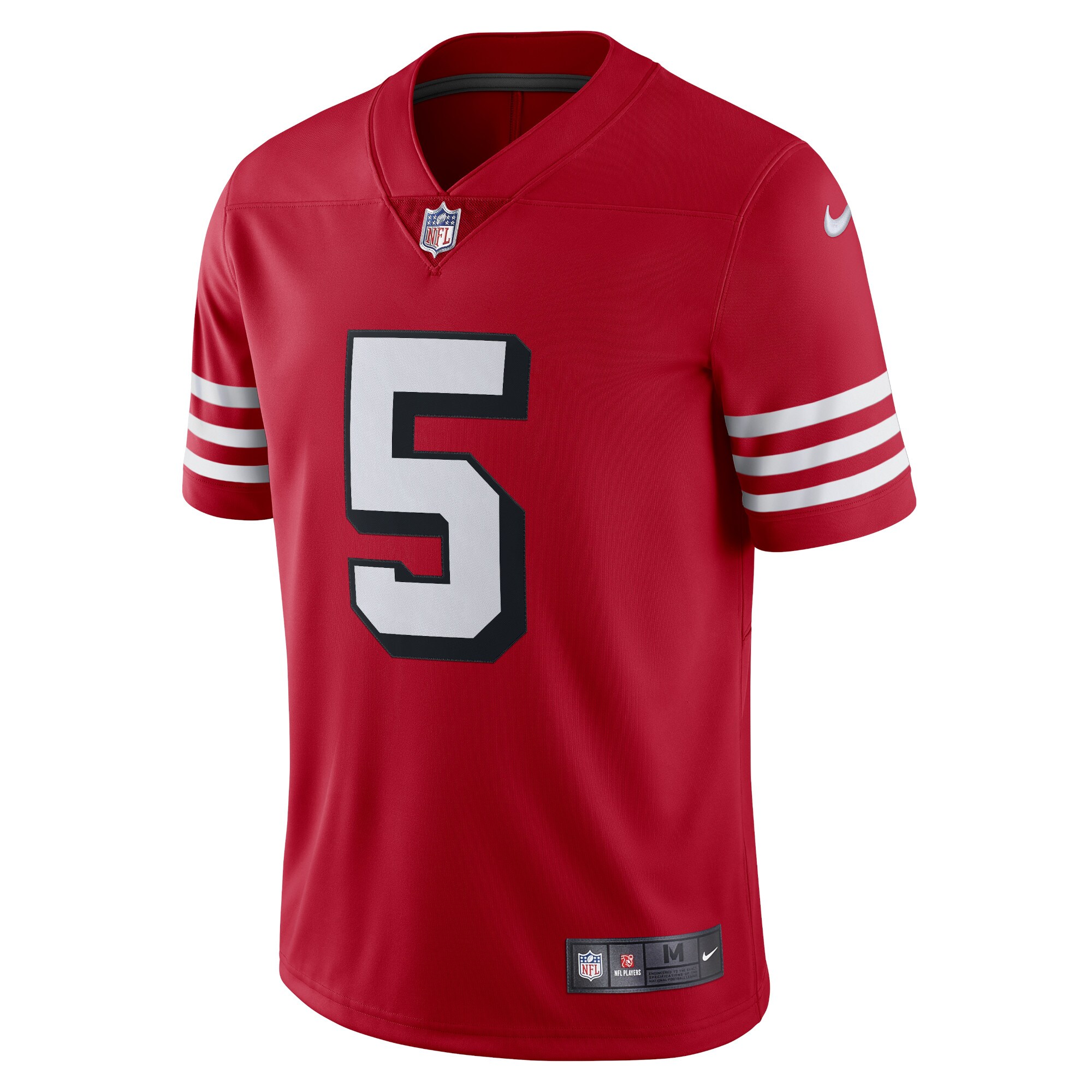 Trey Lance San Francisco 49ersAlternate Vapor Limited Jersey - Scarlet