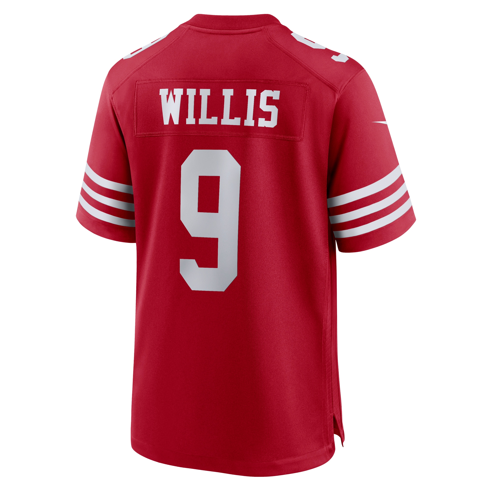 Brayden Willis San Francisco 49ersTeam Game Jersey - Scarlet
