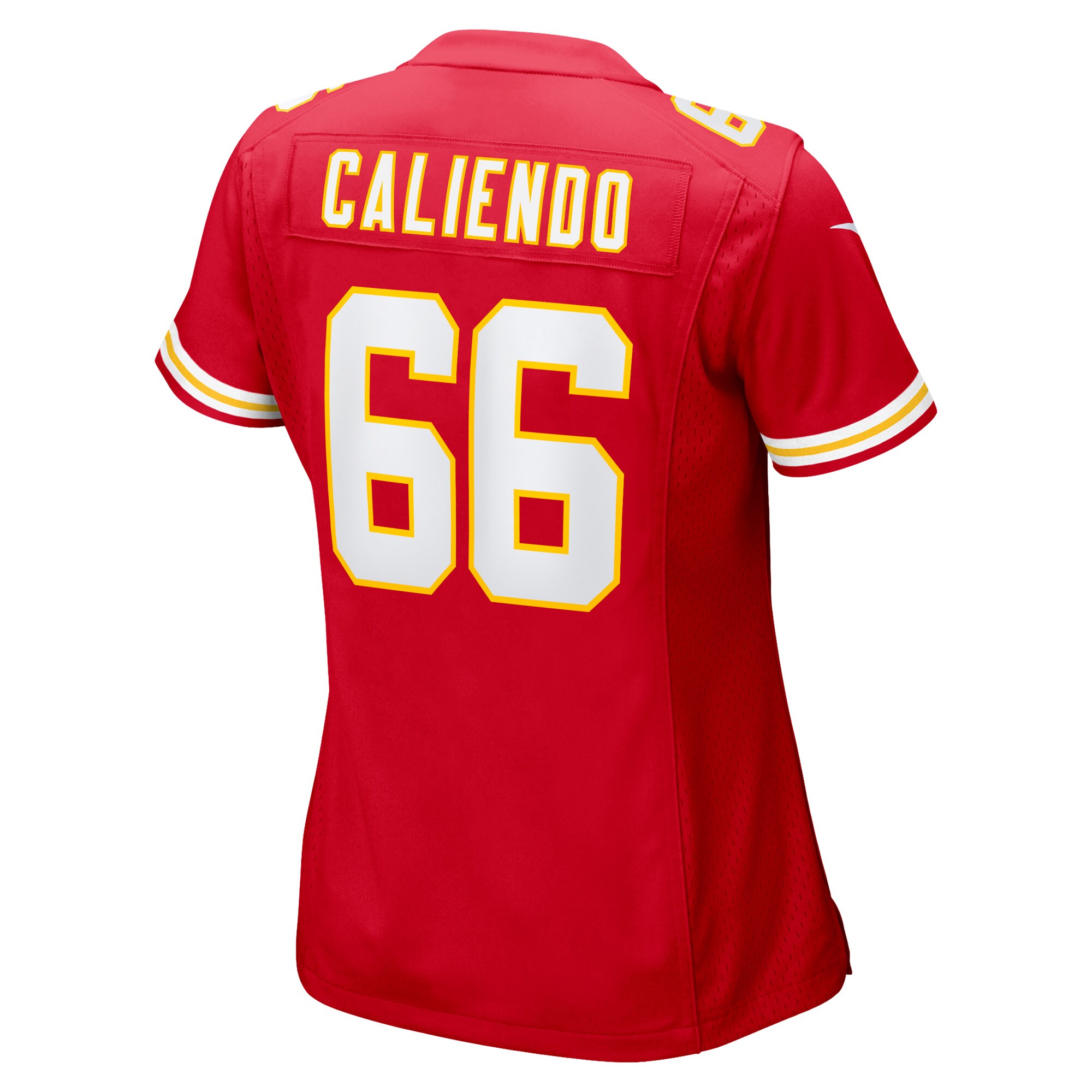 Mike Caliendo Kansas City Chiefs Women's Game Player Jersey - Red