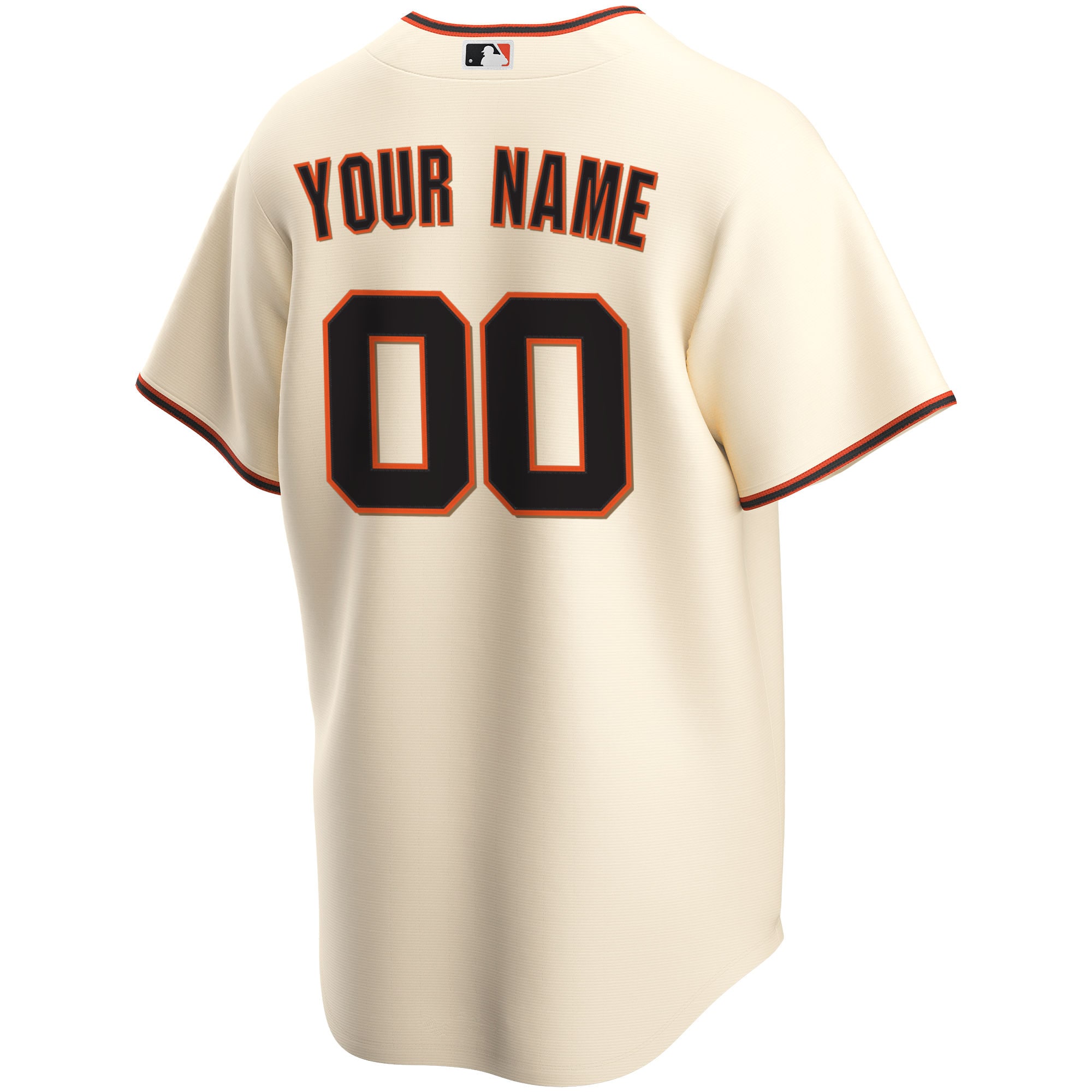 San Francisco GiantsHome Replica Custom Jersey - Cream