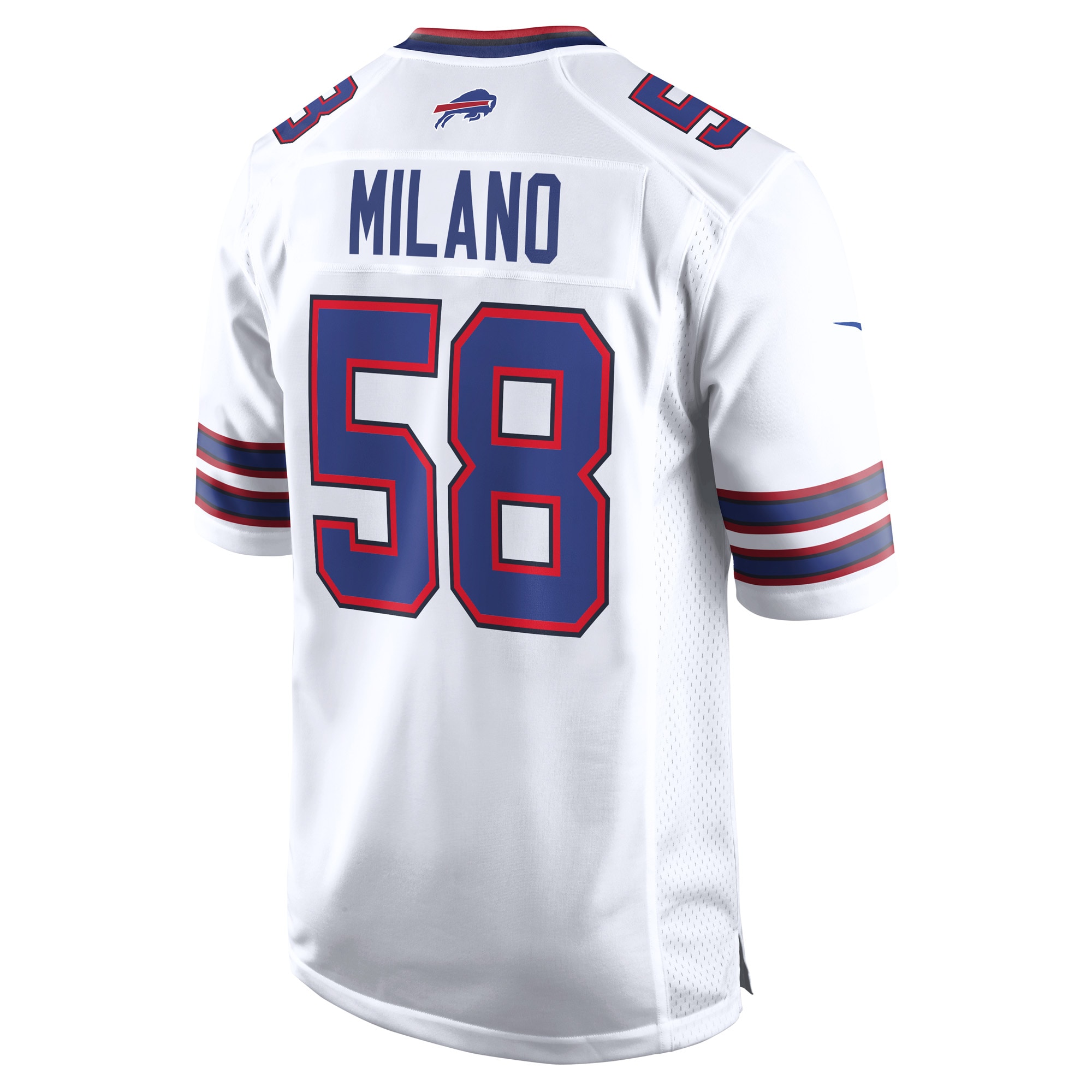 Matt Milano Buffalo BillsAway Game Player Jersey - White
