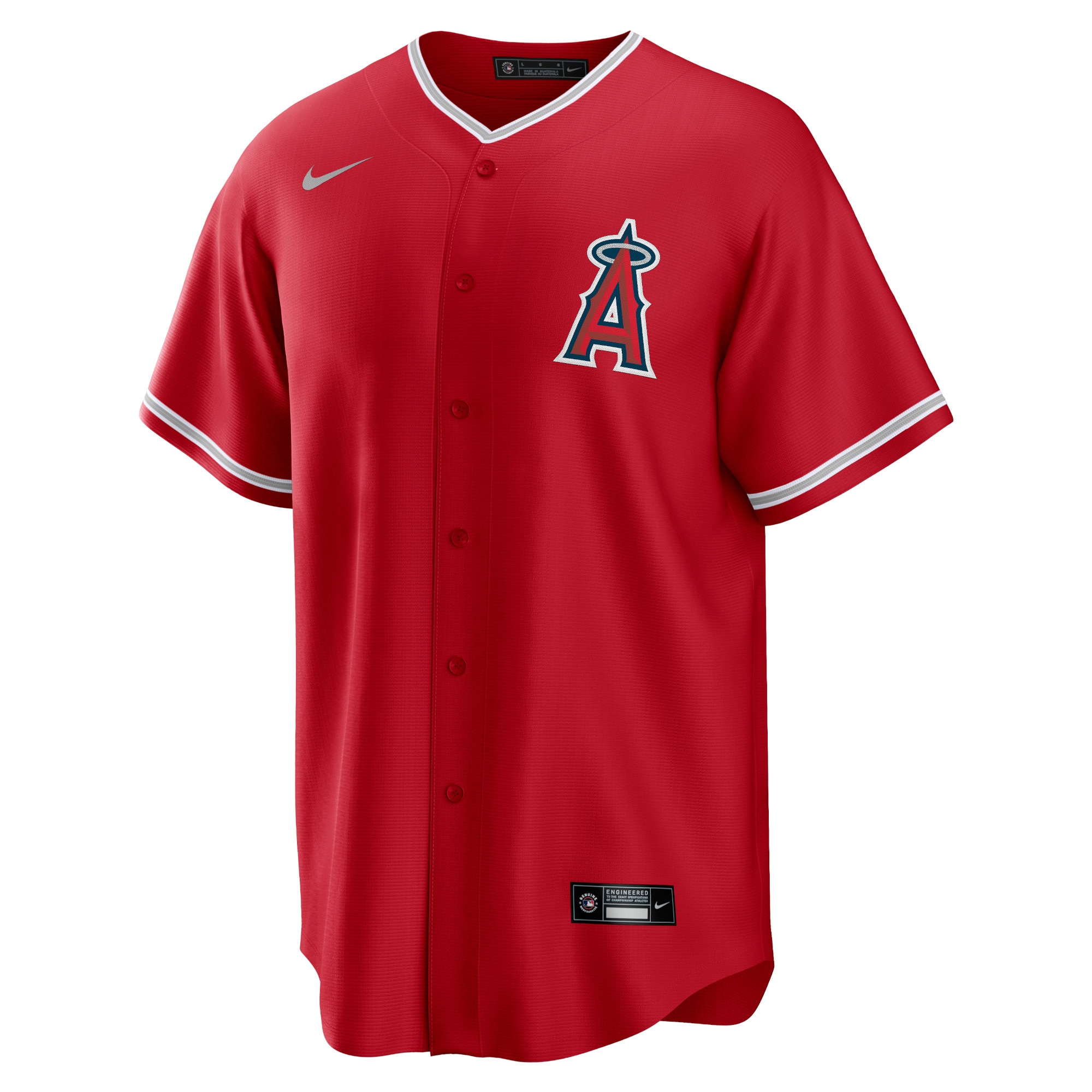 Noah Syndergaard Los Angeles AngelsAlternate Replica Player Jersey - Red