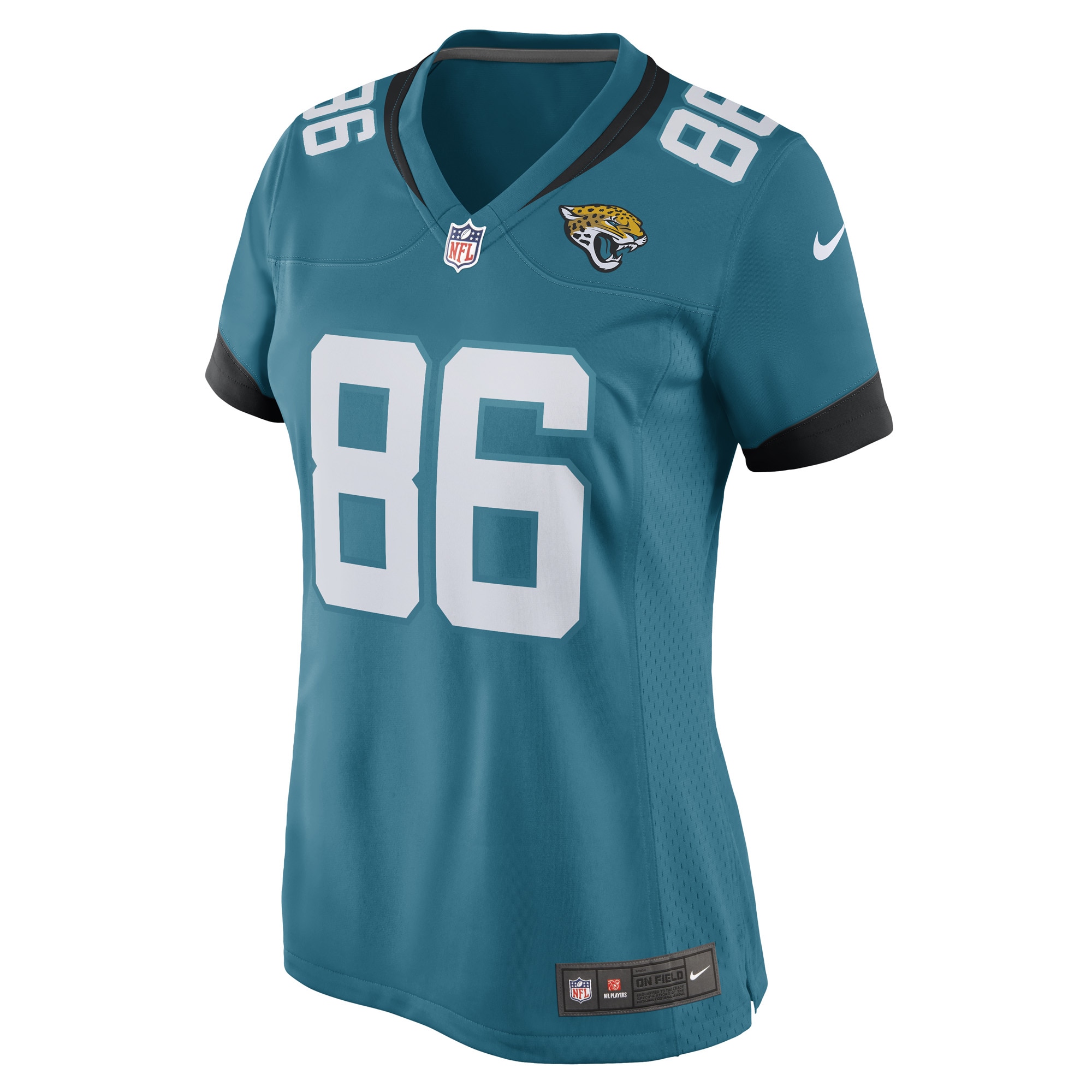 Gerrit Prince Jacksonville Jaguars Women's Game Player Jersey - Teal
