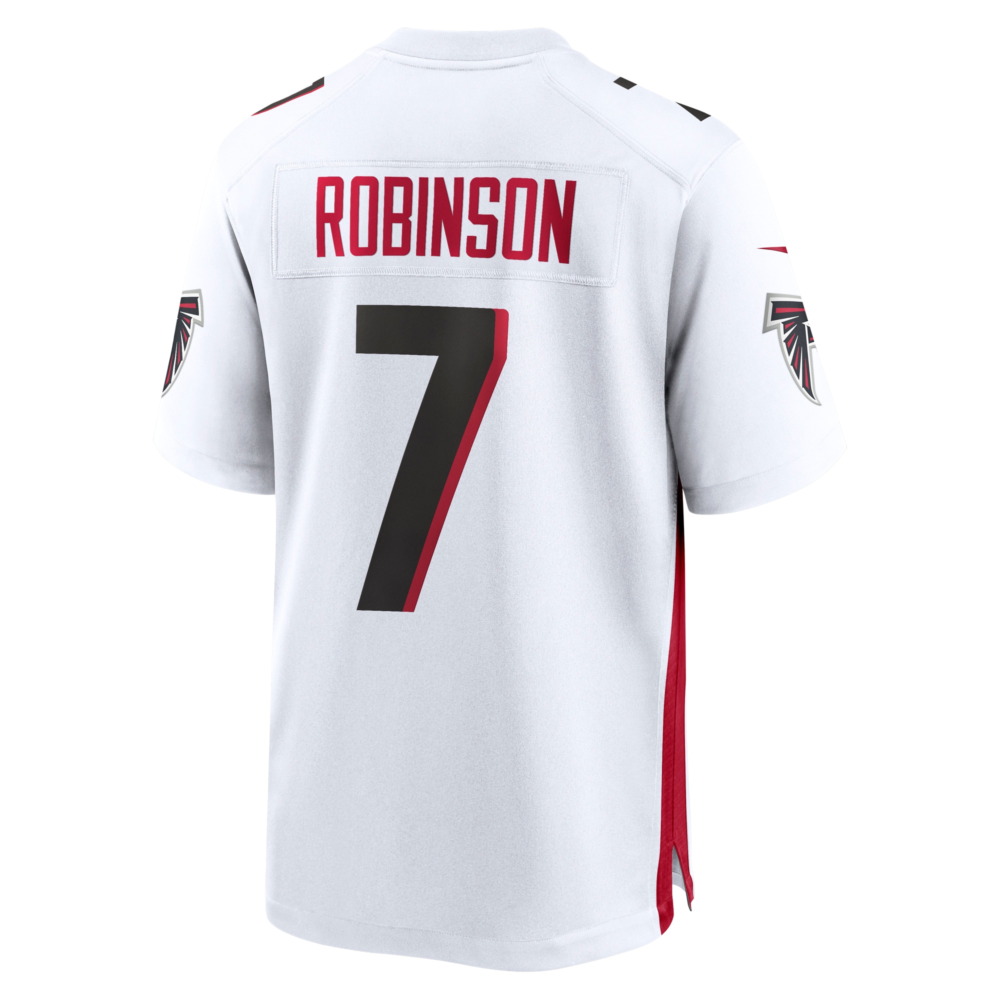 Bijan Robinson Atlanta Falcons2023 NFL Draft First Round Pick Game Jersey - White