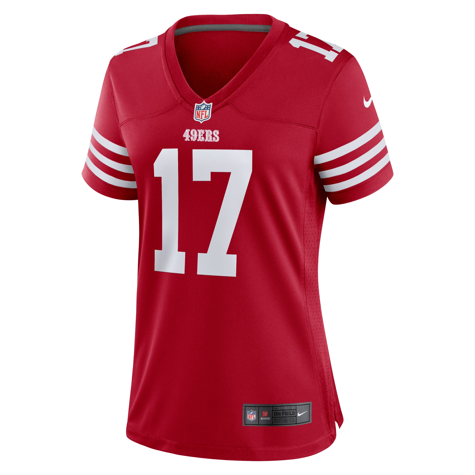 Chris Conley San Francisco 49ers Women's Game Jersey - Scarlet