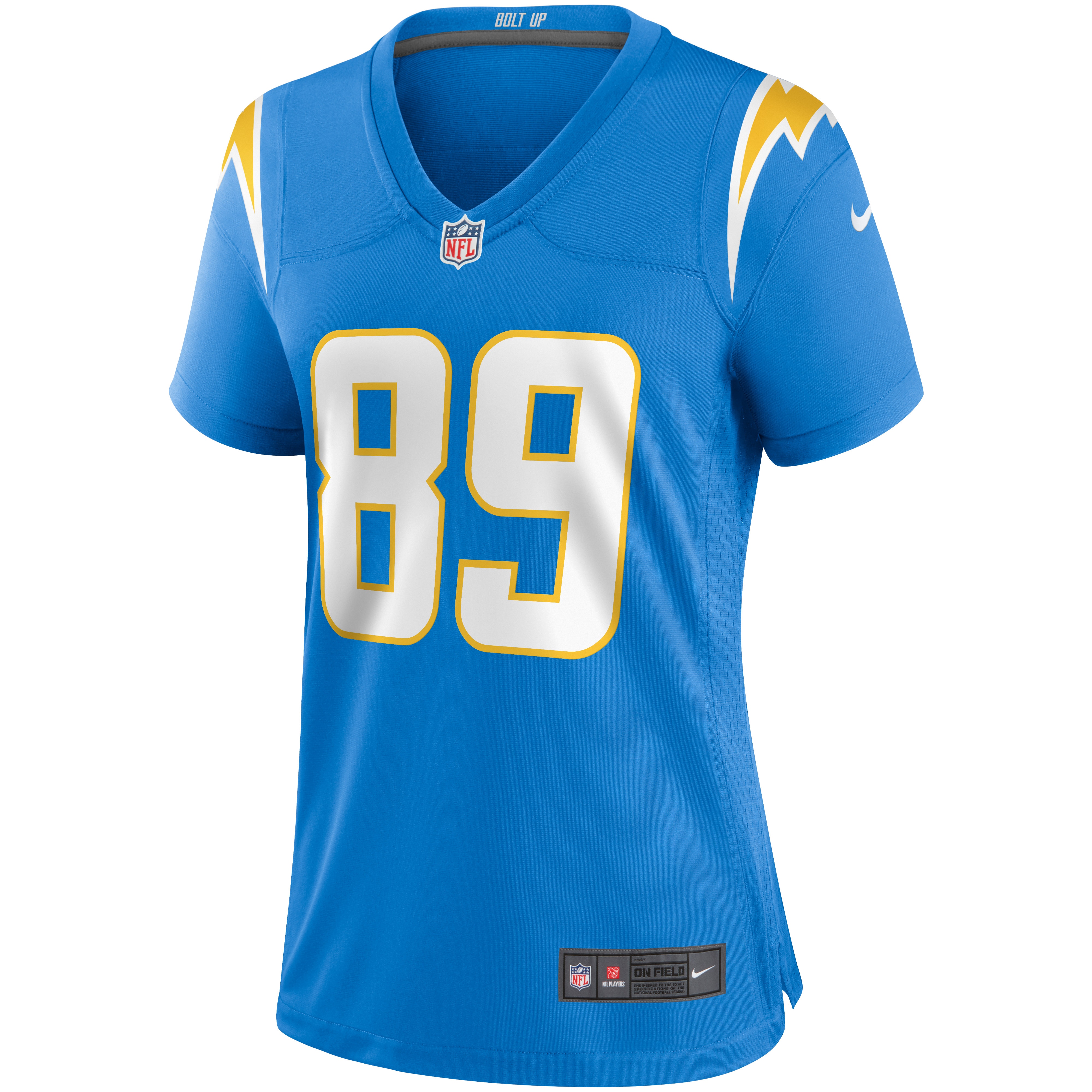 Donald Parham Jr. Los Angeles Chargers Women's Game Jersey - Powder Blue
