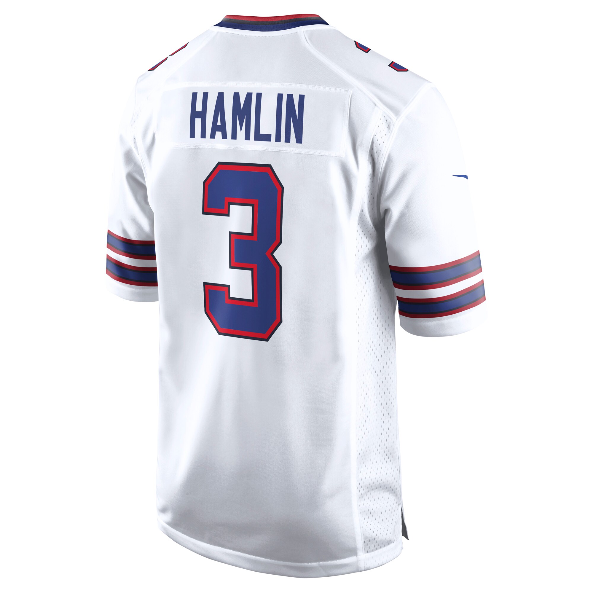 Damar Hamlin Buffalo Bills Game Jersey - White