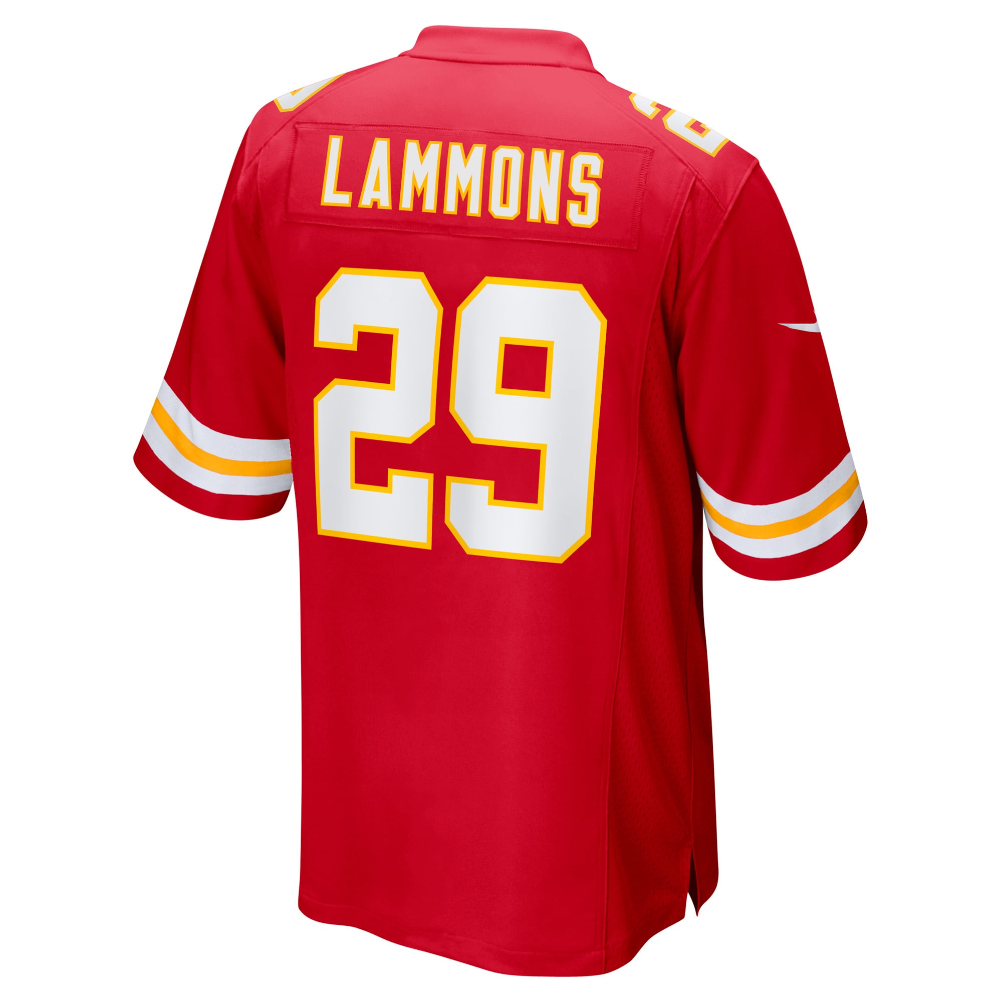 Chris Lammons Kansas City ChiefsTeam Game Player Jersey - Red