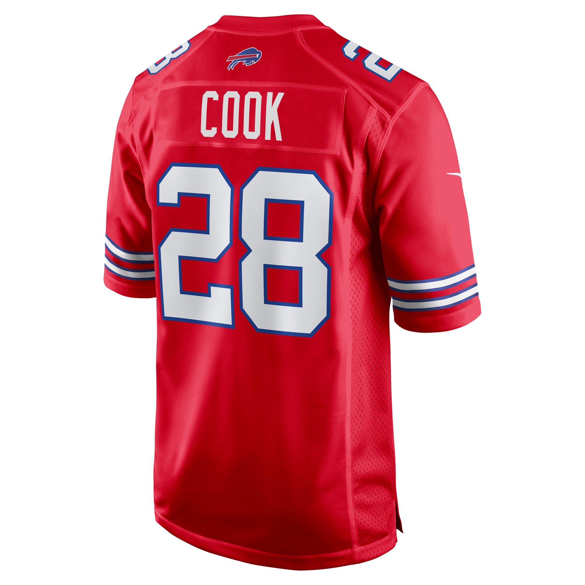 James Cook Buffalo BillsAlternate Game Jersey - Red