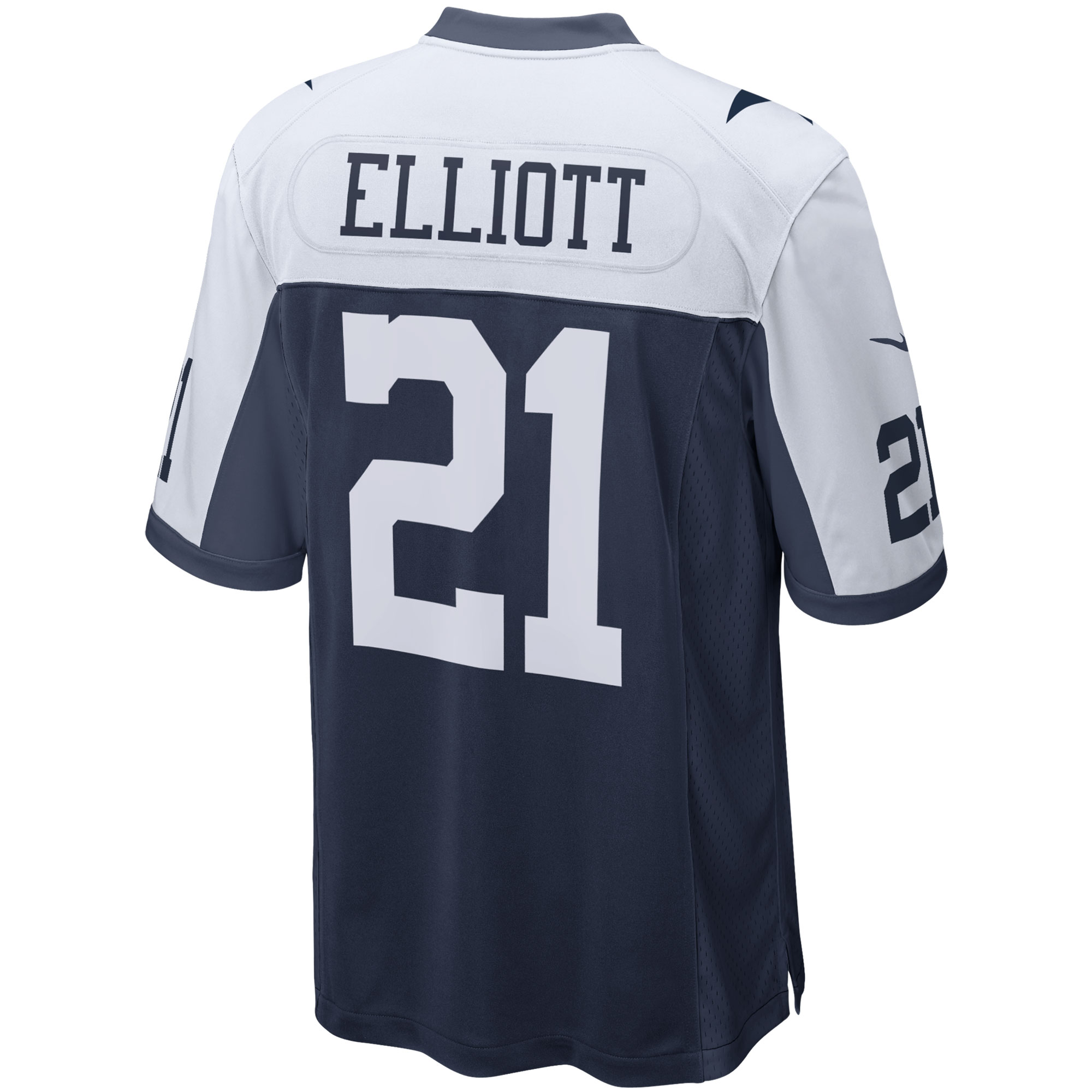 Ezekiel Elliott Dallas CowboysAlternate Game Team Jersey - Navy
