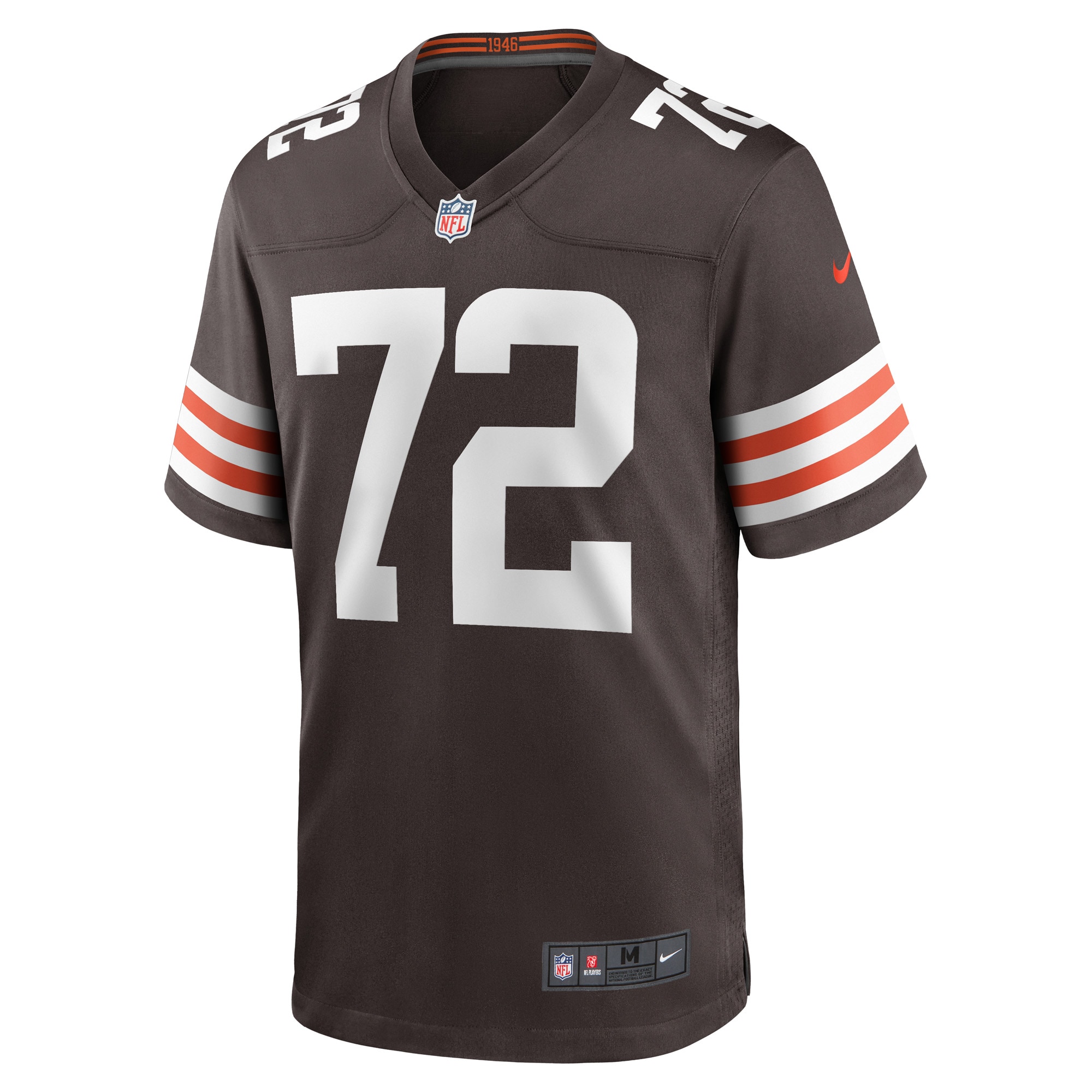 Hjalte Froholdt Cleveland BrownsGame Player Jersey - Brown