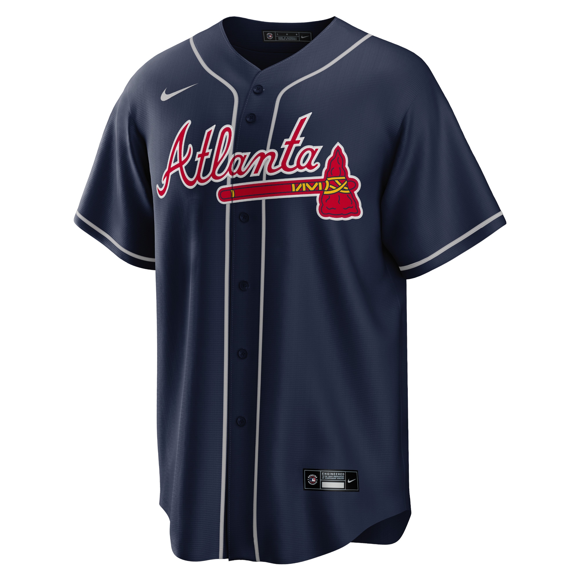Matt Olson Atlanta BravesAlternate Replica Player Jersey - Navy