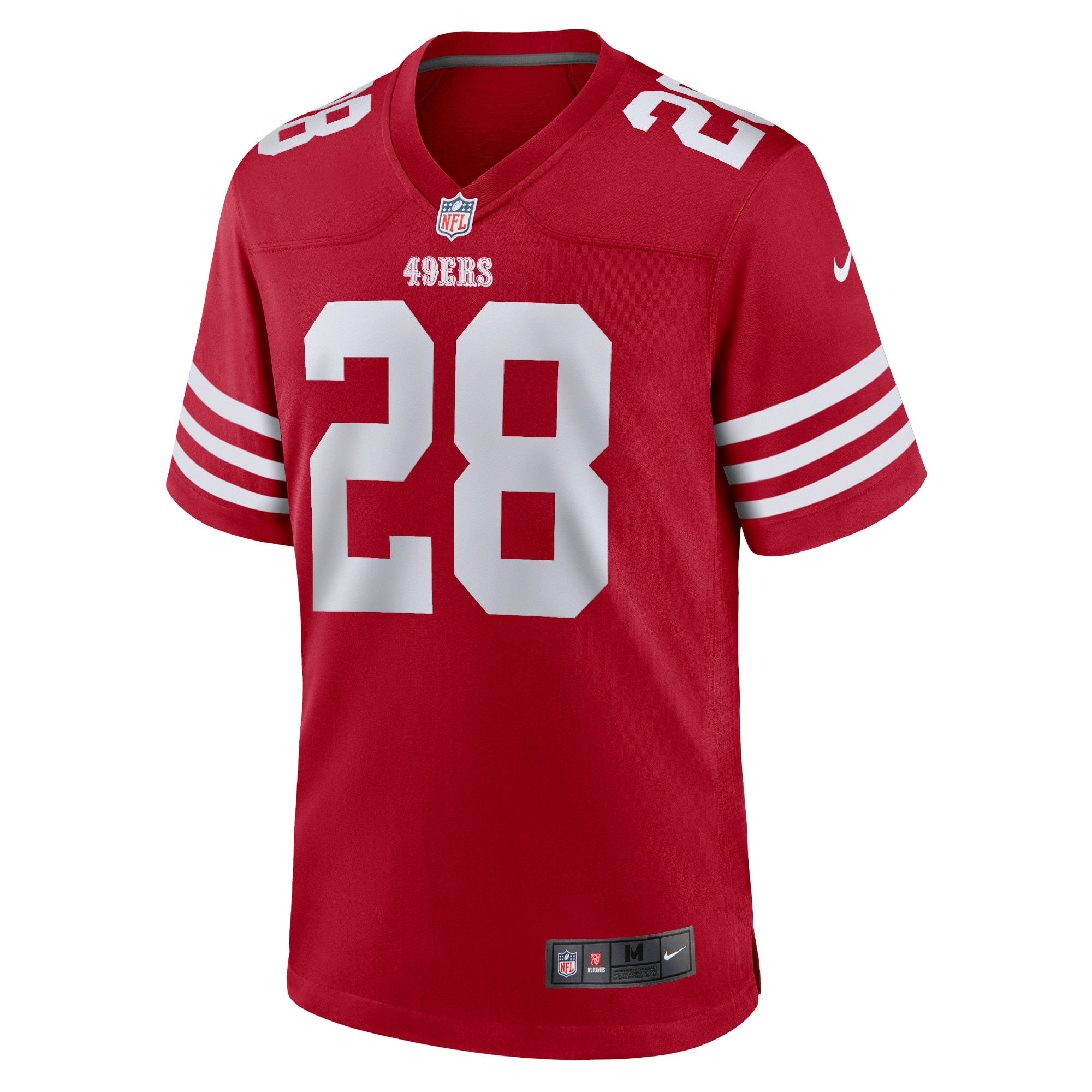 Trey Sermon San Francisco 49ersPlayer Game Jersey - Scarlet