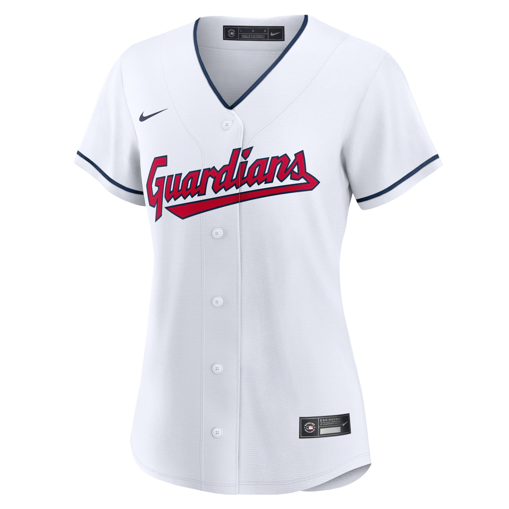 Women's Cleveland GuardiansHome Replica Team Jersey - White