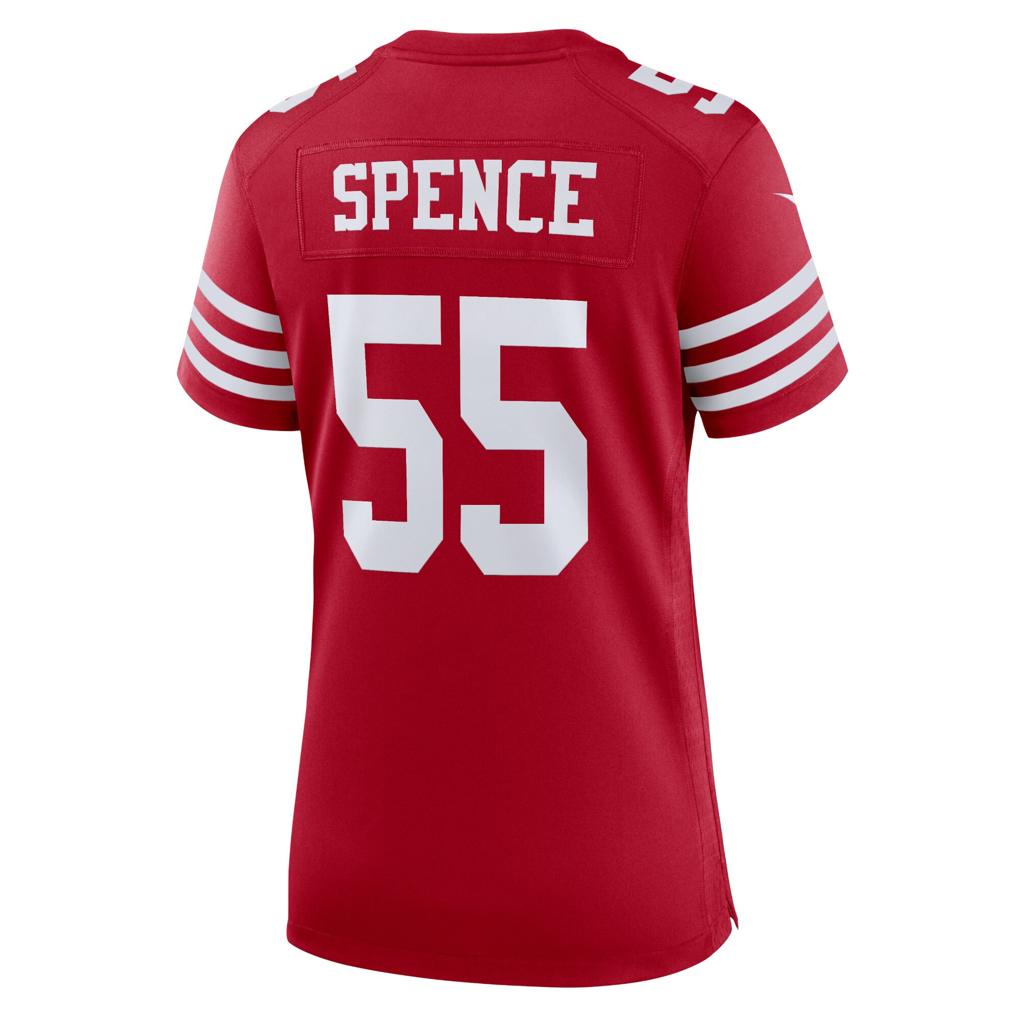 Akeem Spence San Francisco 49ers Women's Home Game Player Jersey - Scarlet