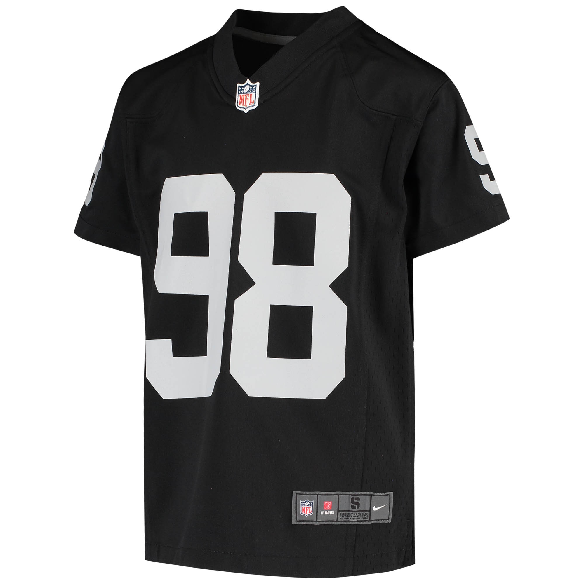 Maxx Crosby Las Vegas RaidersYouth Game Jersey - Black