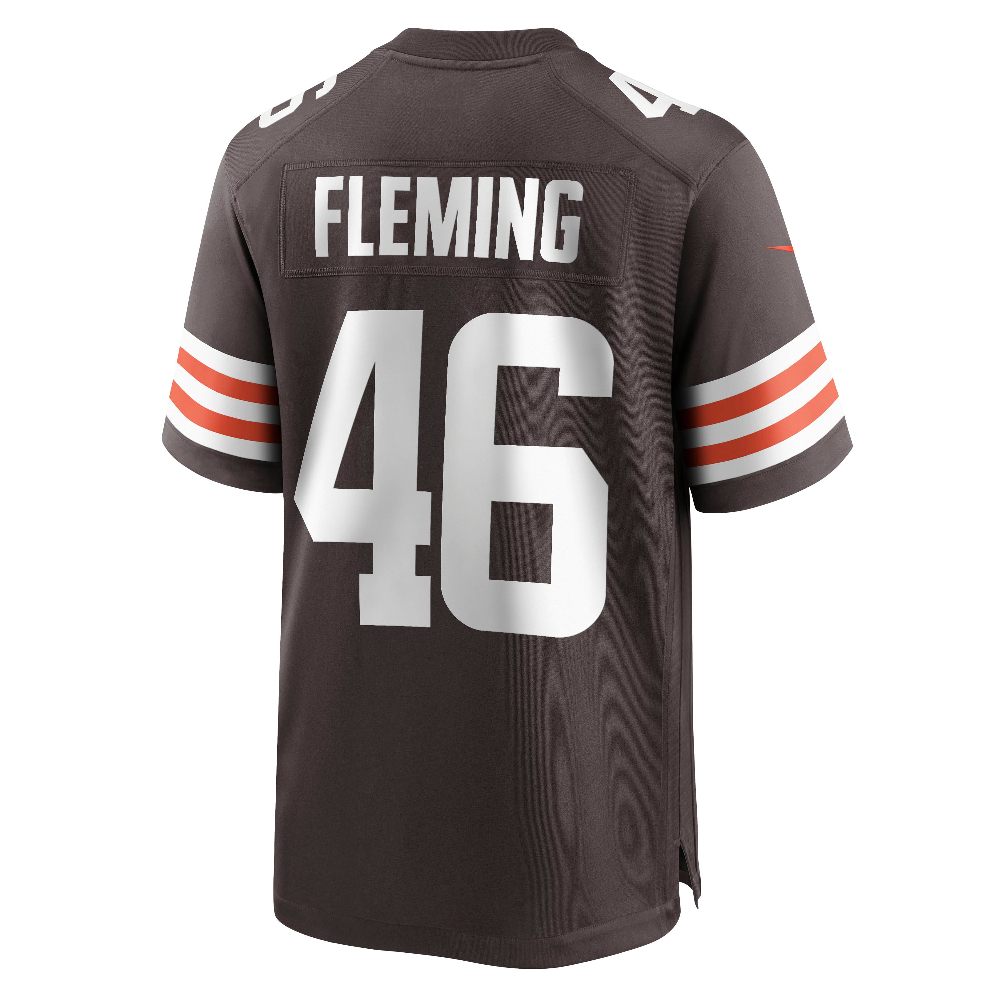 Don Fleming Cleveland BrownsRetired Player Jersey - Brown