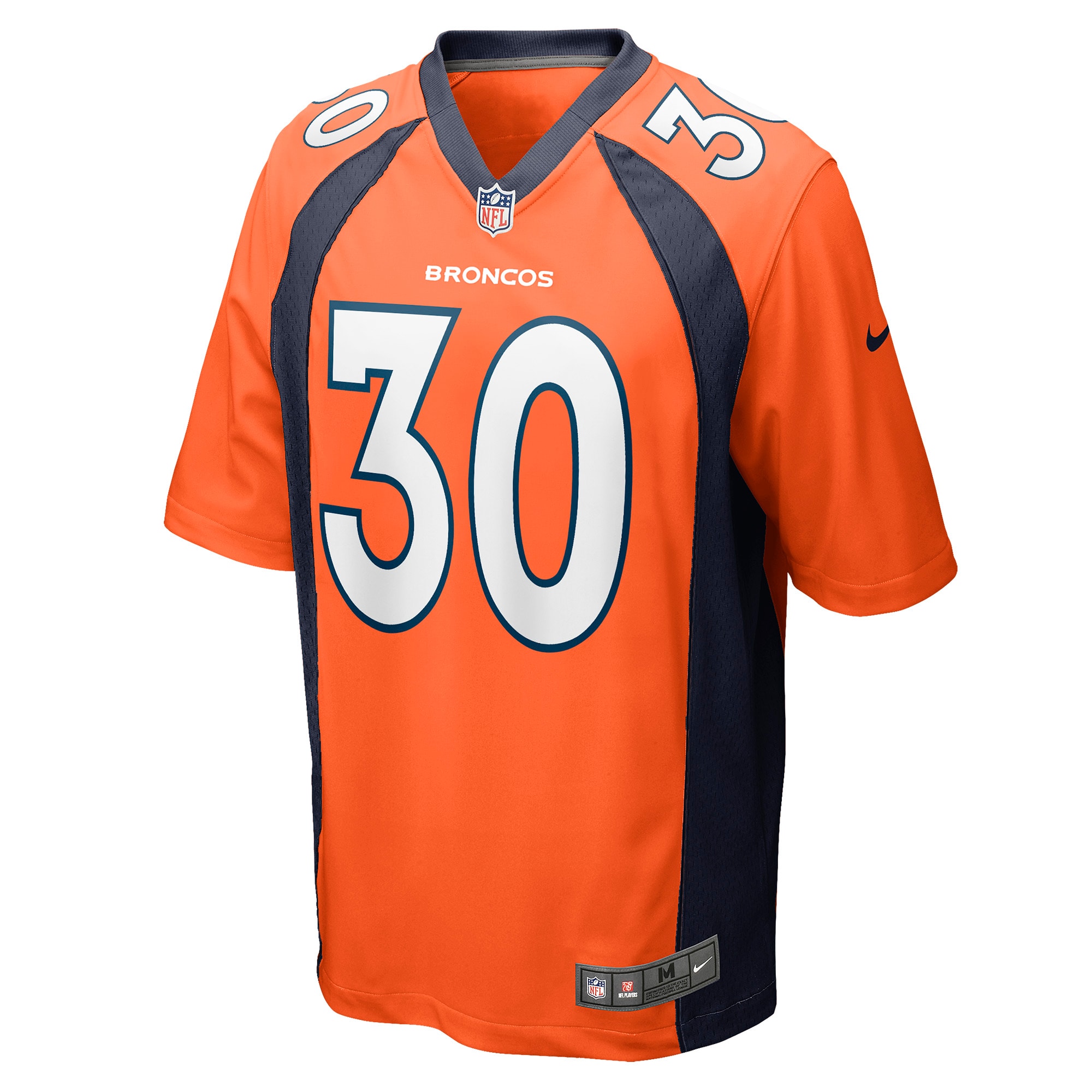 Caden Sterns Denver BroncosGame Jersey - Orange