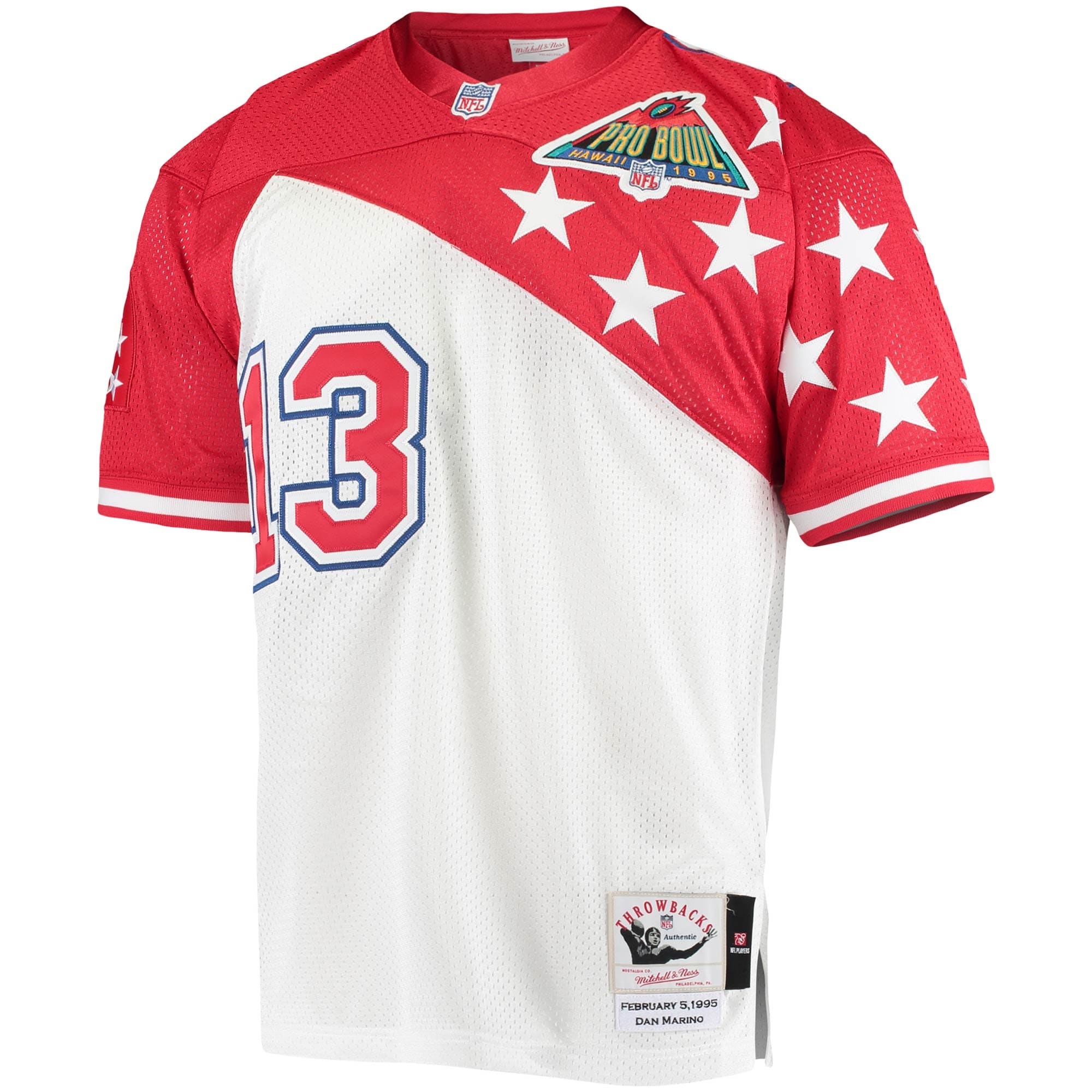 Dan Marino AFC Mitchell & Ness 1994 Pro Bowl Authentic Jersey - White/Red
