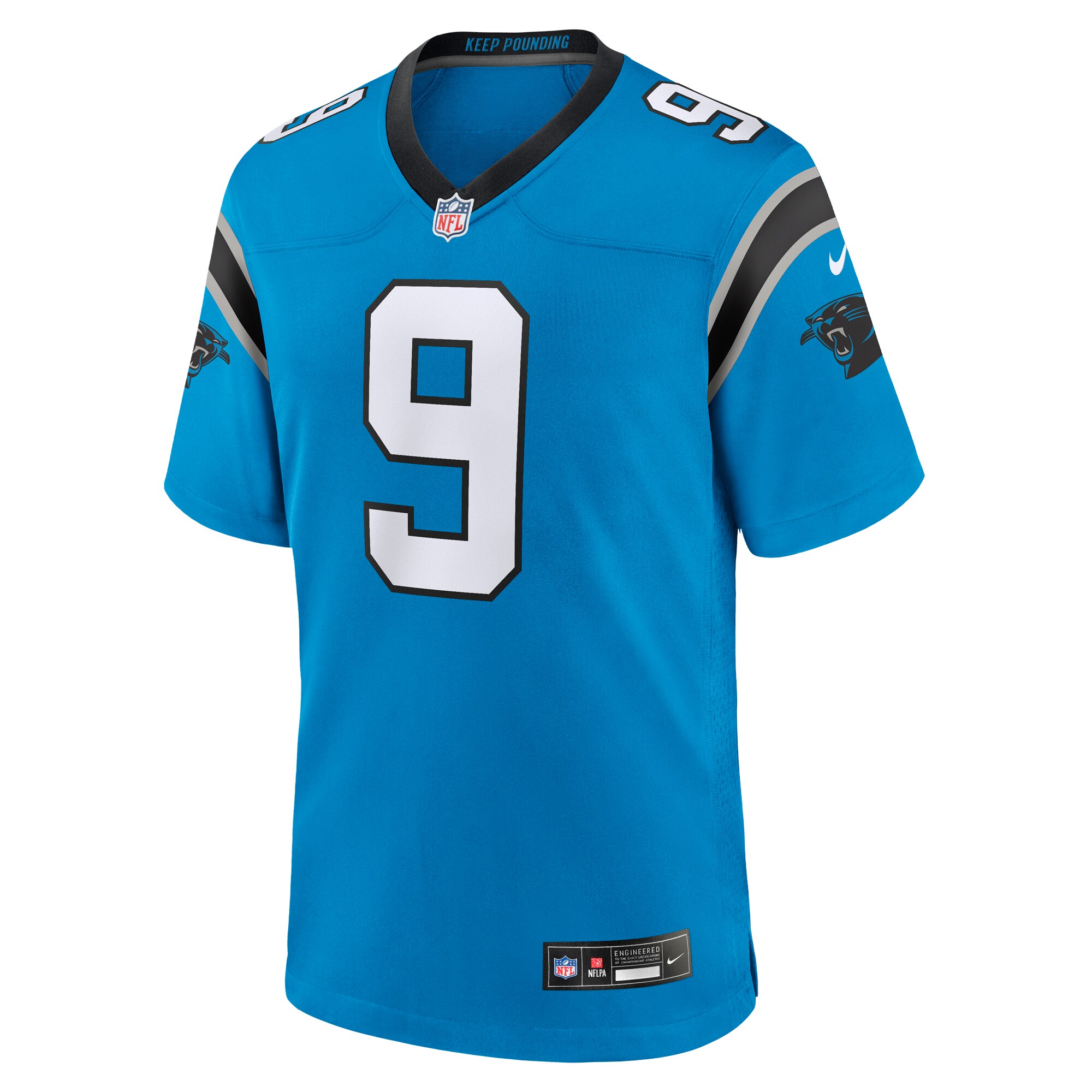 Bryce Young Carolina Panthers2023 NFL Draft First Round Pick Alternate Game Jersey - Blue