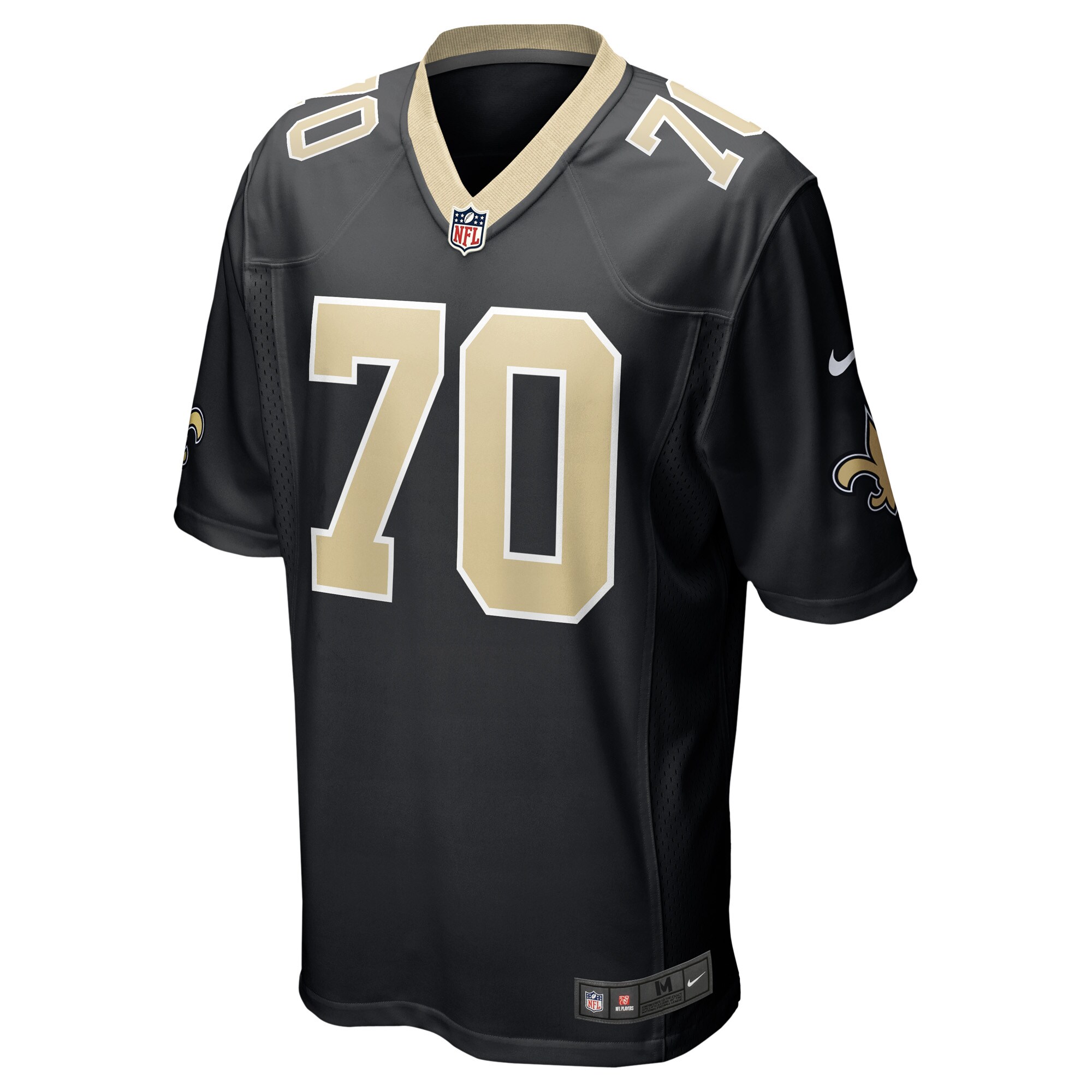 Trevor Penning New Orleans SaintsGame Player Jersey - Black