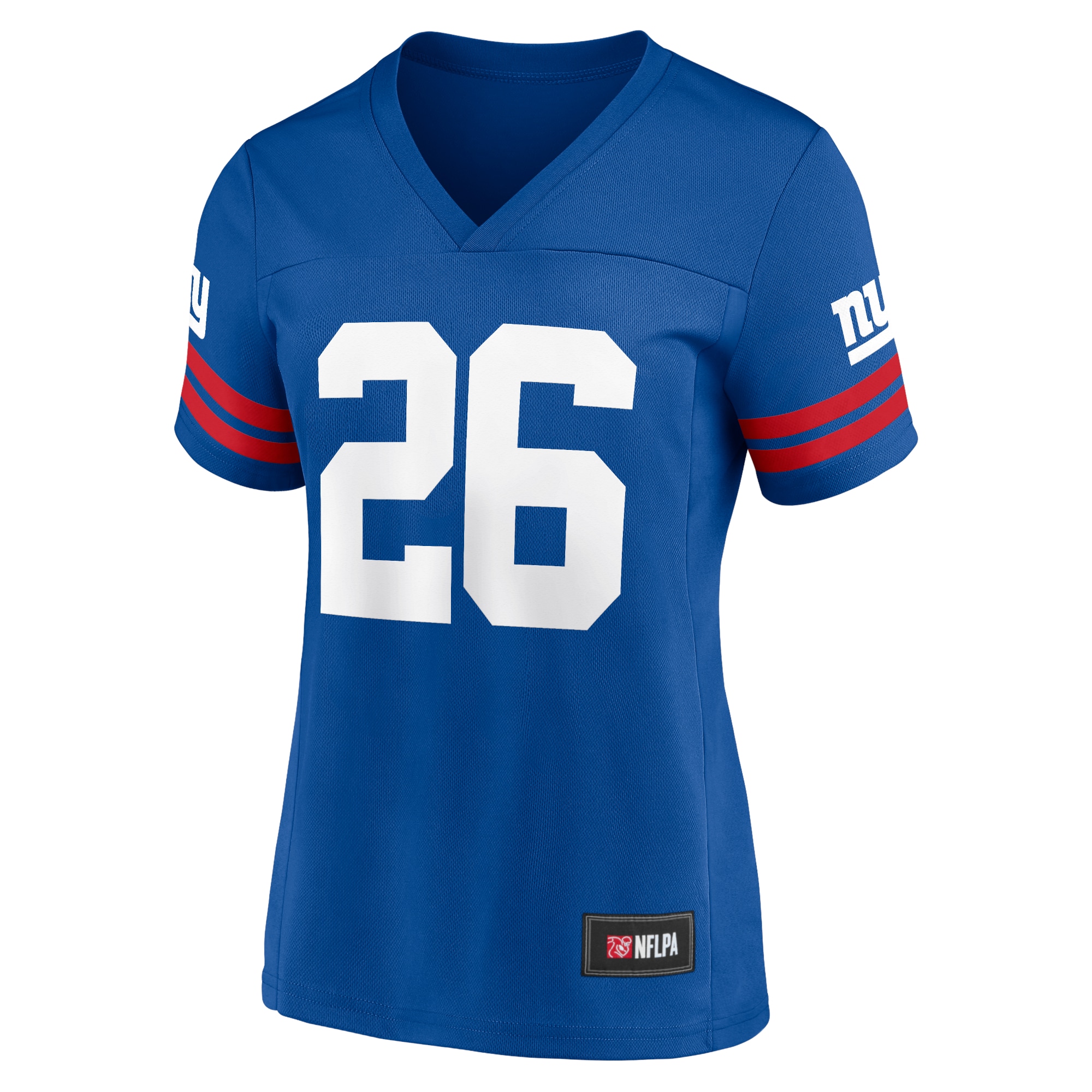 Women's Saquon Barkley Royal New York Giants Game Time Player Jersey