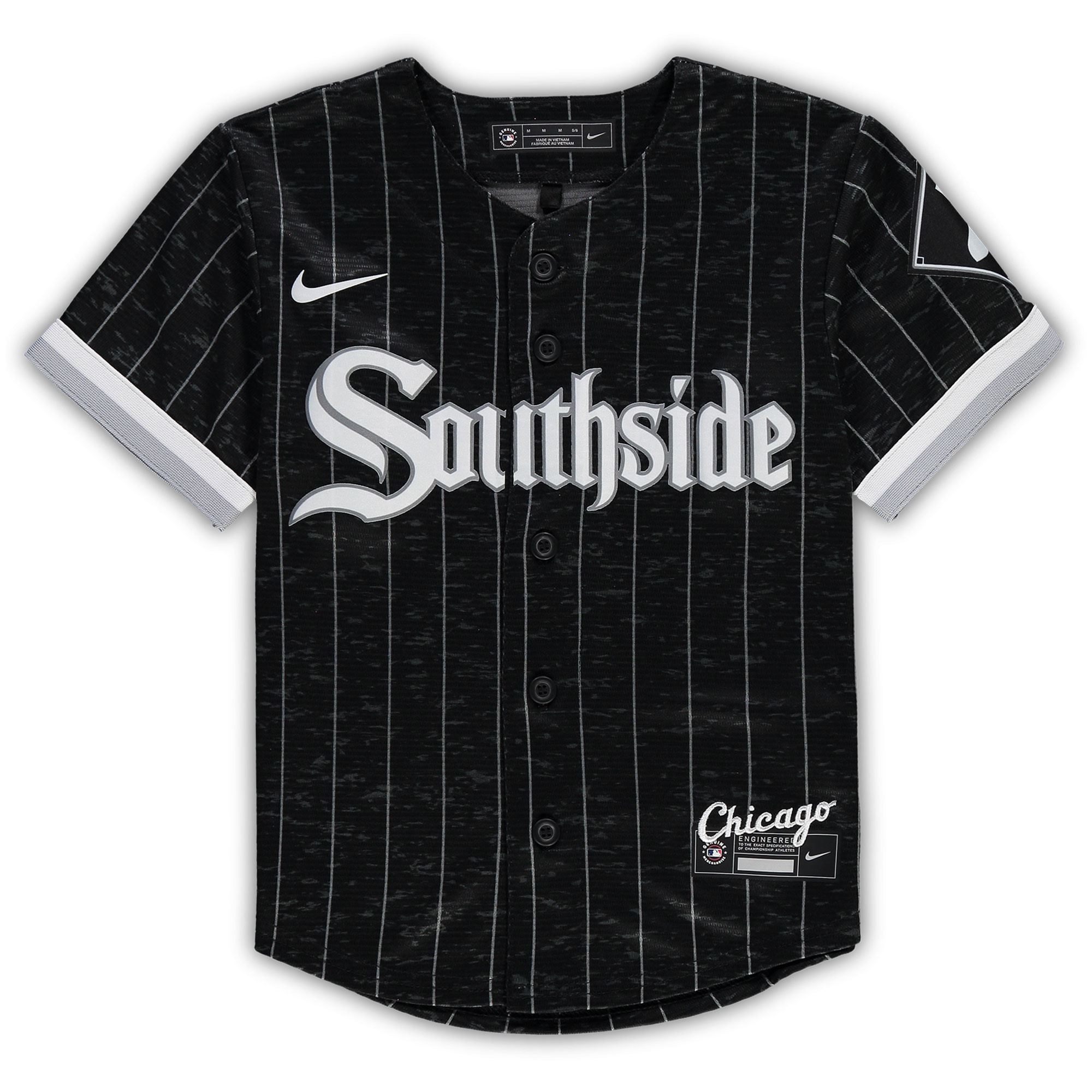 Chicago White SoxPreschool MLB City Connect Replica Team Jersey - Black/Gray