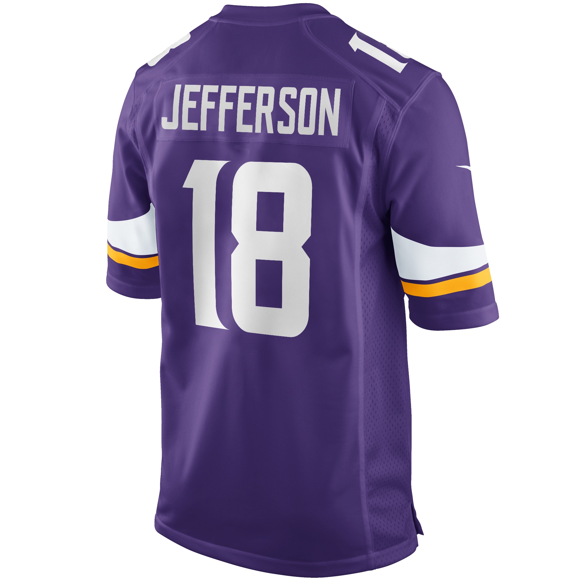 Justin Jefferson Minnesota VikingsPlayer Game Jersey - Purple