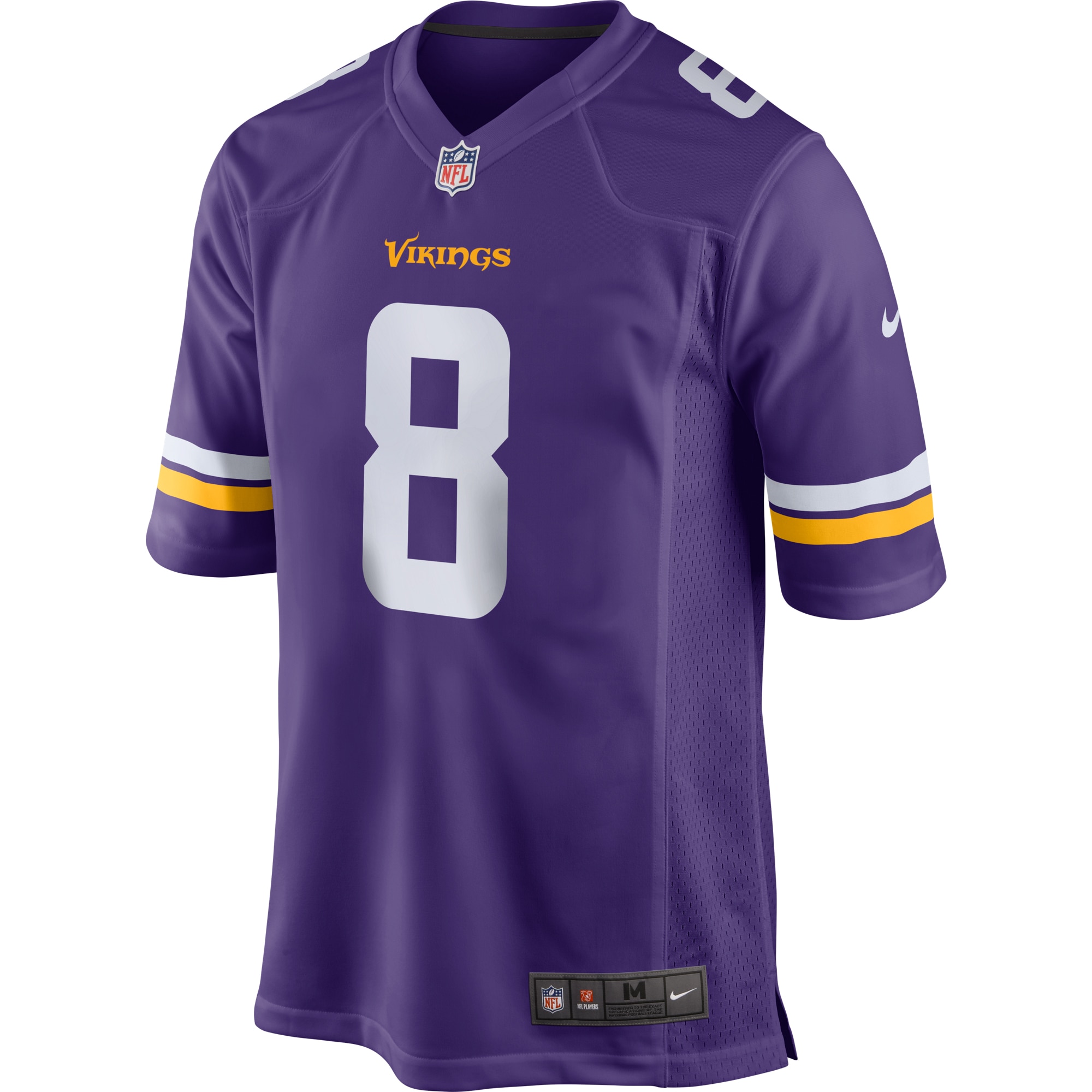 Kirk Cousins Minnesota VikingsGame Jersey - Purple