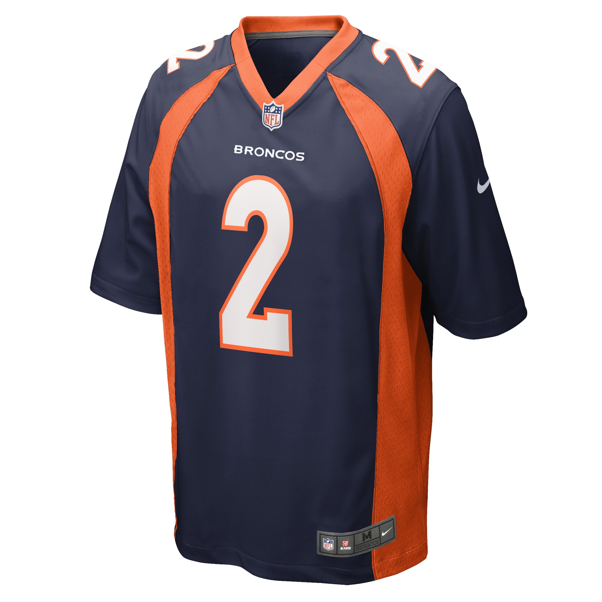 Patrick Surtain II Denver BroncosHome Game Player Jersey - Navy