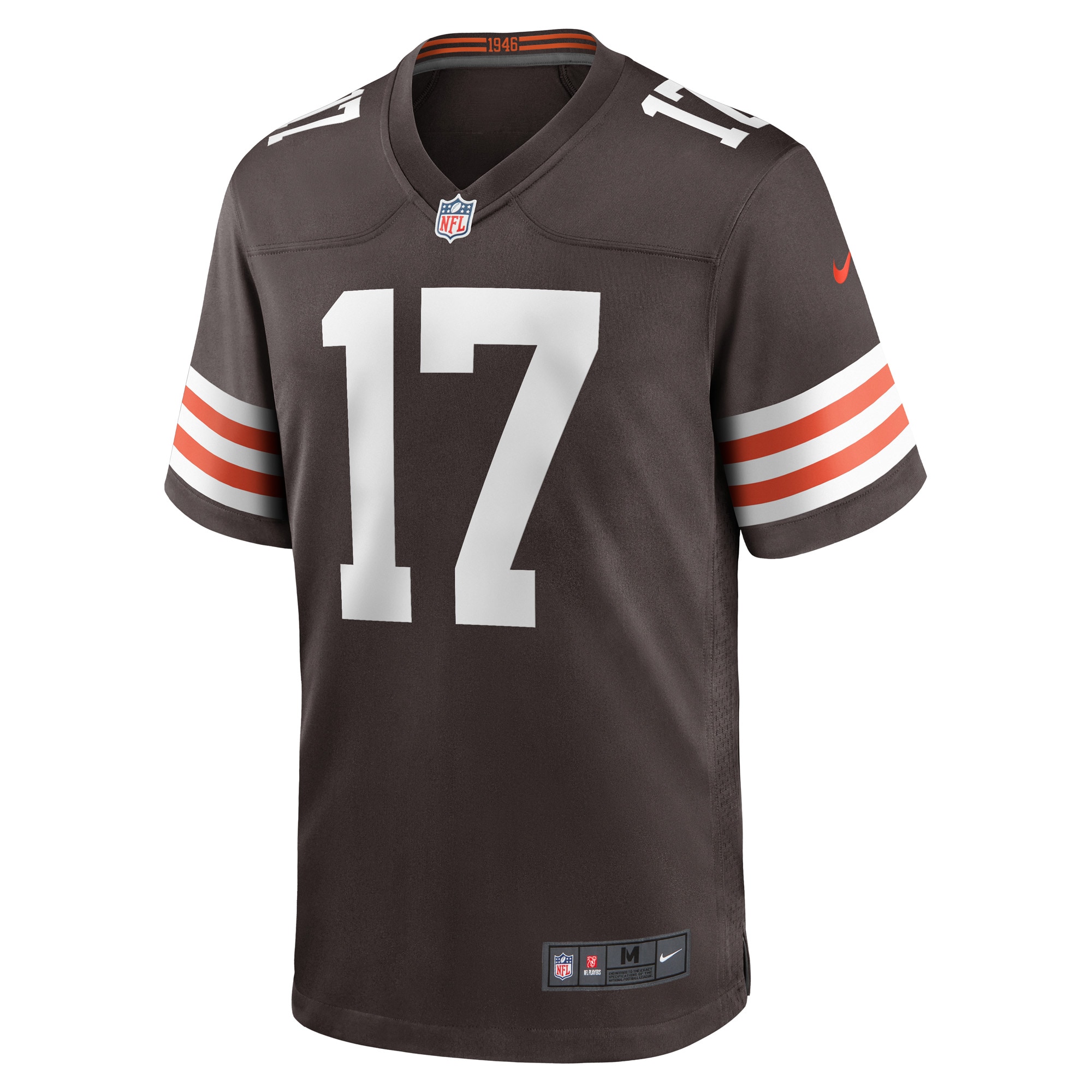 Daylen Baldwin Cleveland BrownsGame Player Jersey - Brown