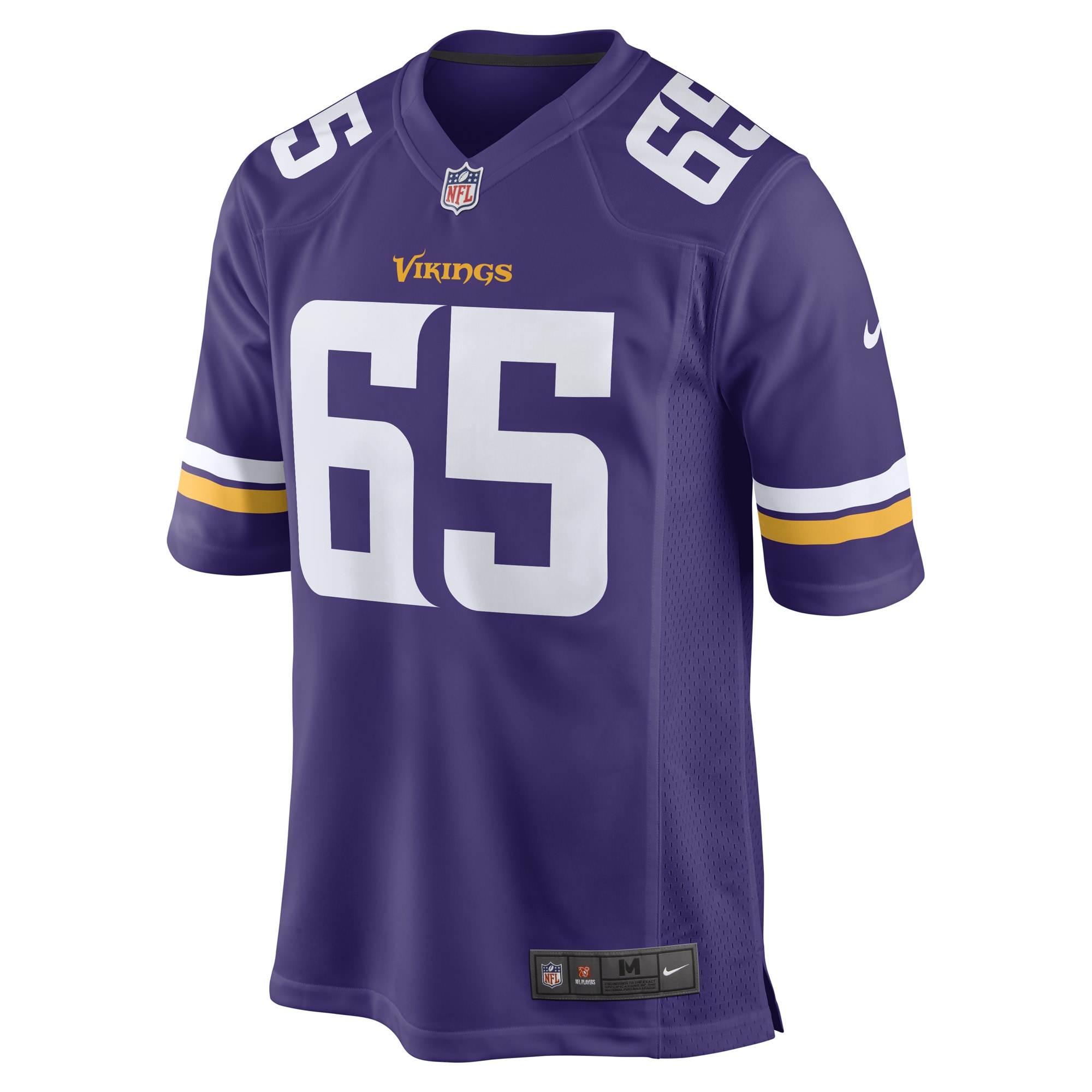 Austin Schlottmann Minnesota VikingsGame Player Jersey - Purple