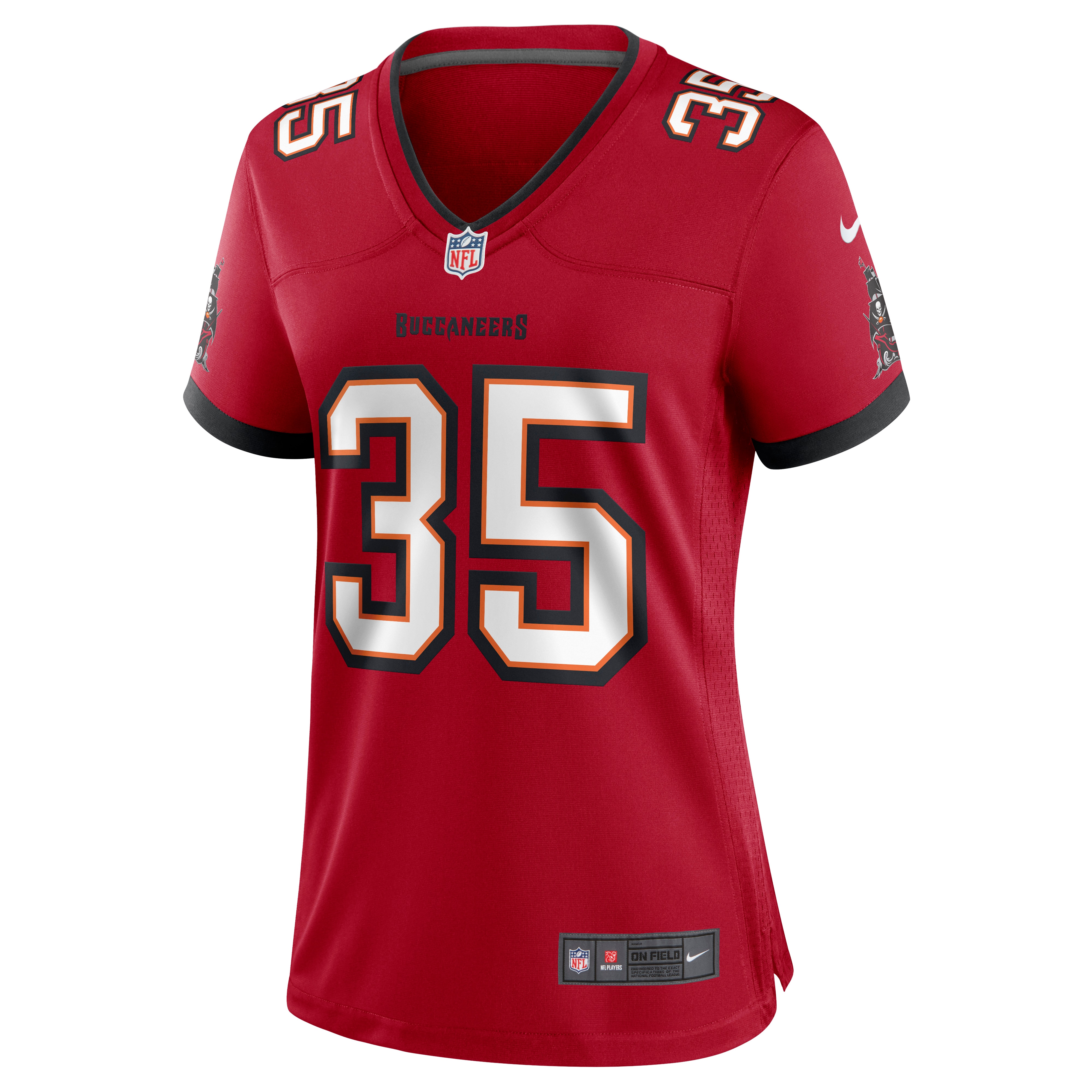 Jamel Dean Tampa Bay Buccaneers Women's Game Jersey - Red