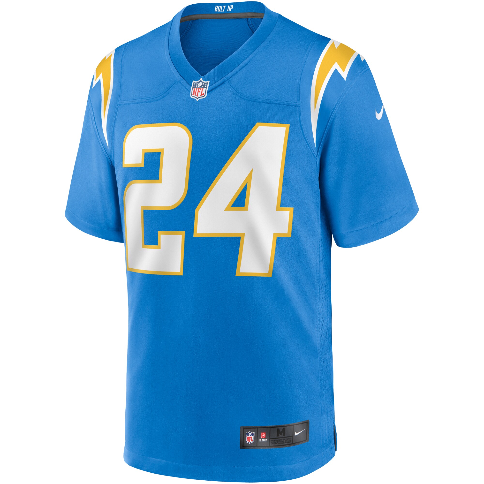 Nasir Adderley Los Angeles ChargersGame Jersey - Powder Blue