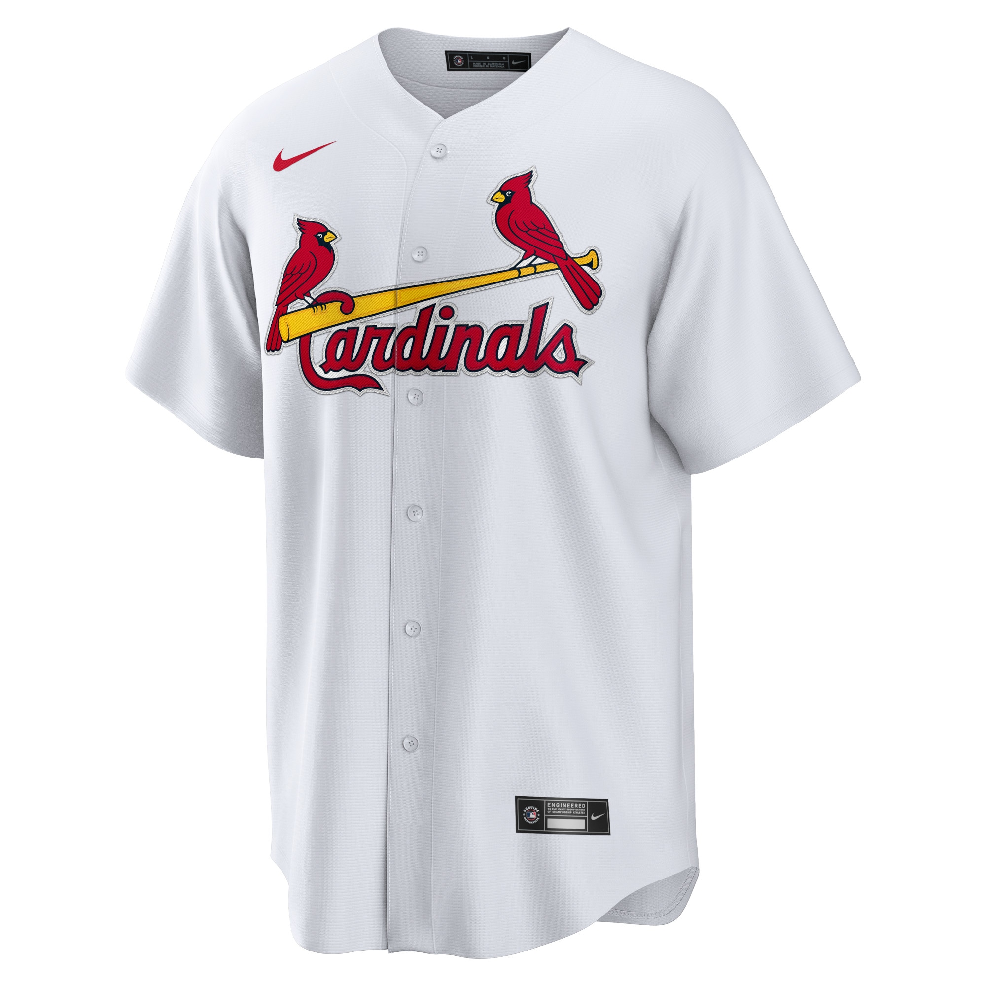 Lars Nootbaar St. Louis CardinalsHome Replica Jersey - White