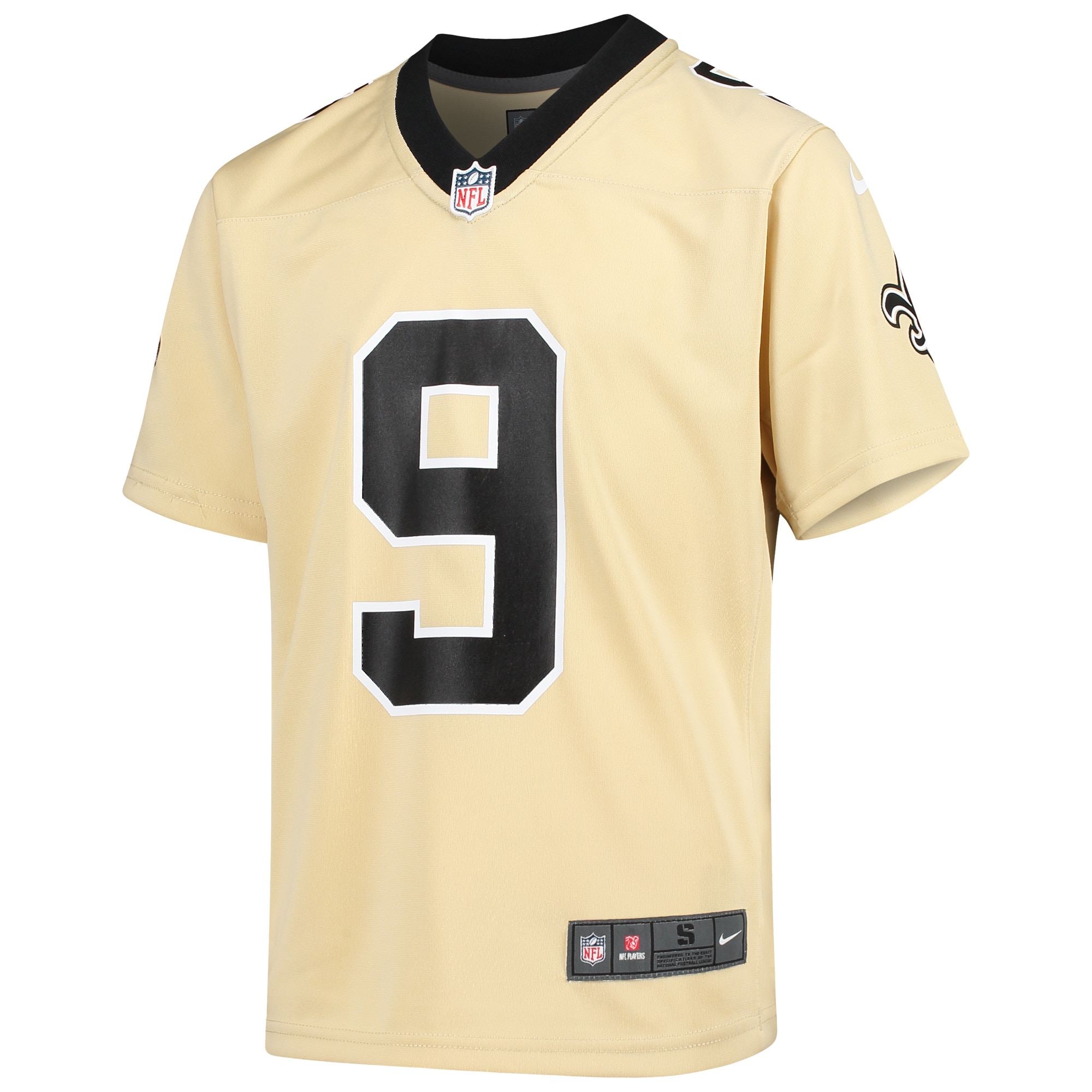 Drew Brees New Orleans SaintsYouth Inverted Game Jersey - Gold