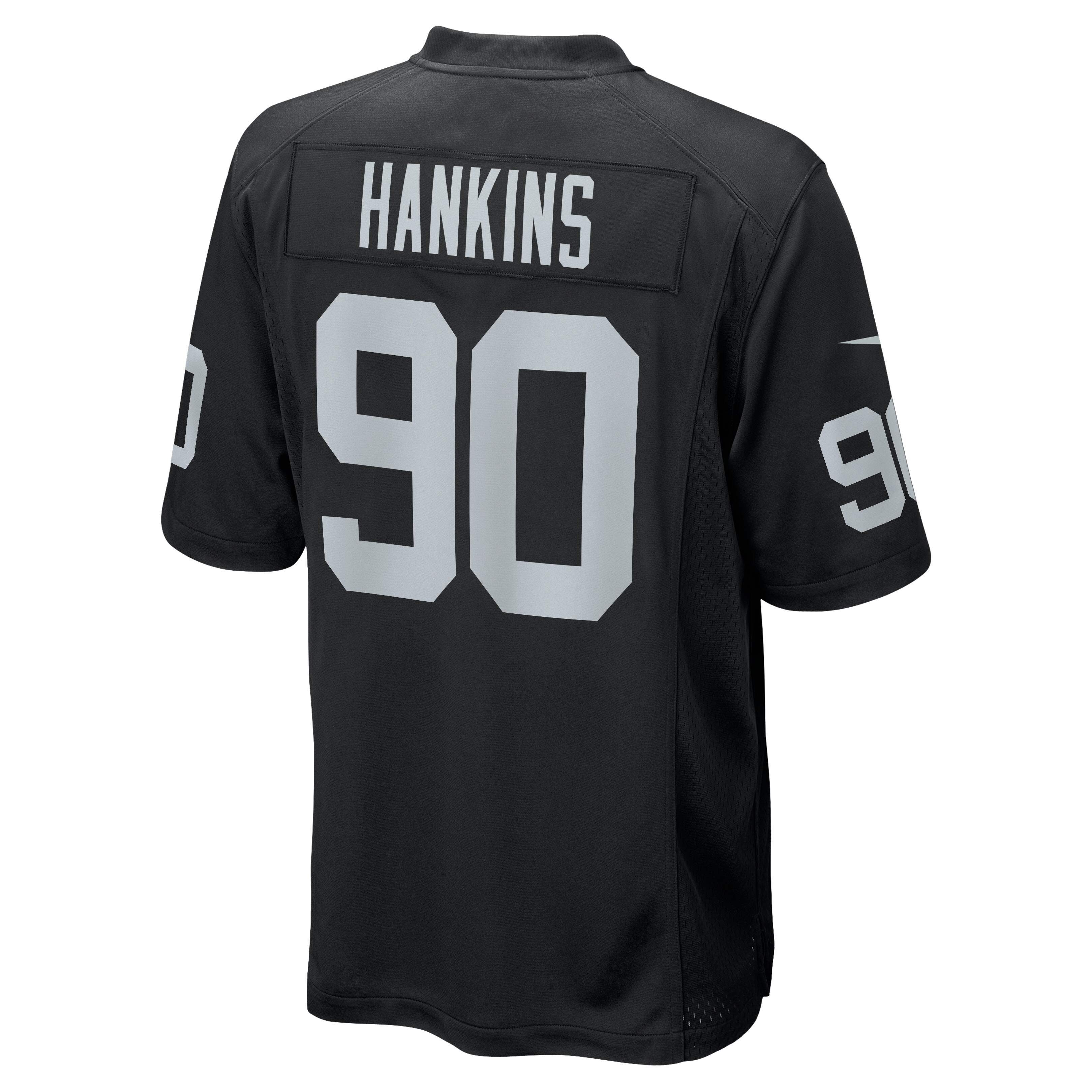 Johnathan Hankins Las Vegas RaidersGame Jersey - Black