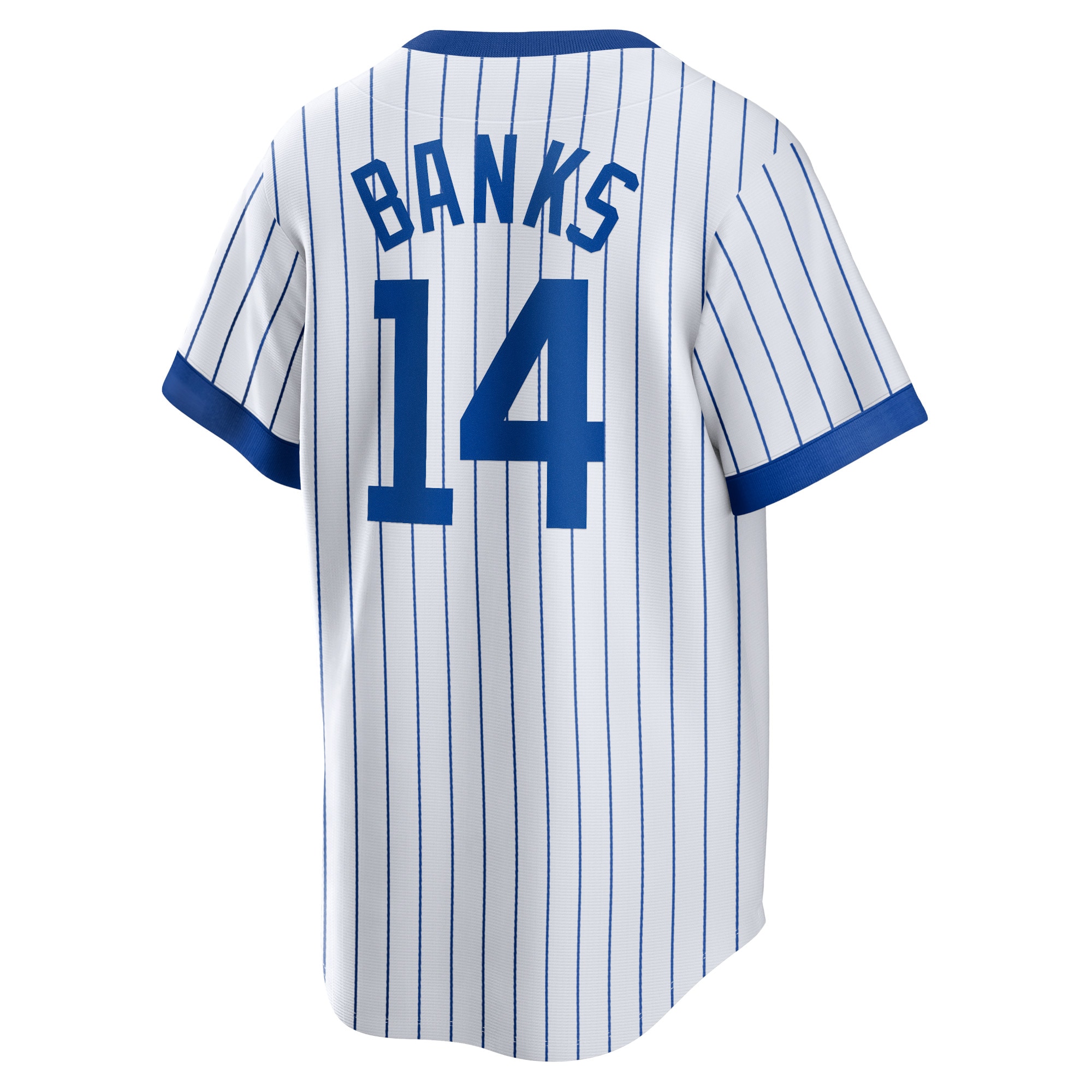 Ernie Banks Chicago CubsHome Cooperstown Collection Player Jersey - White