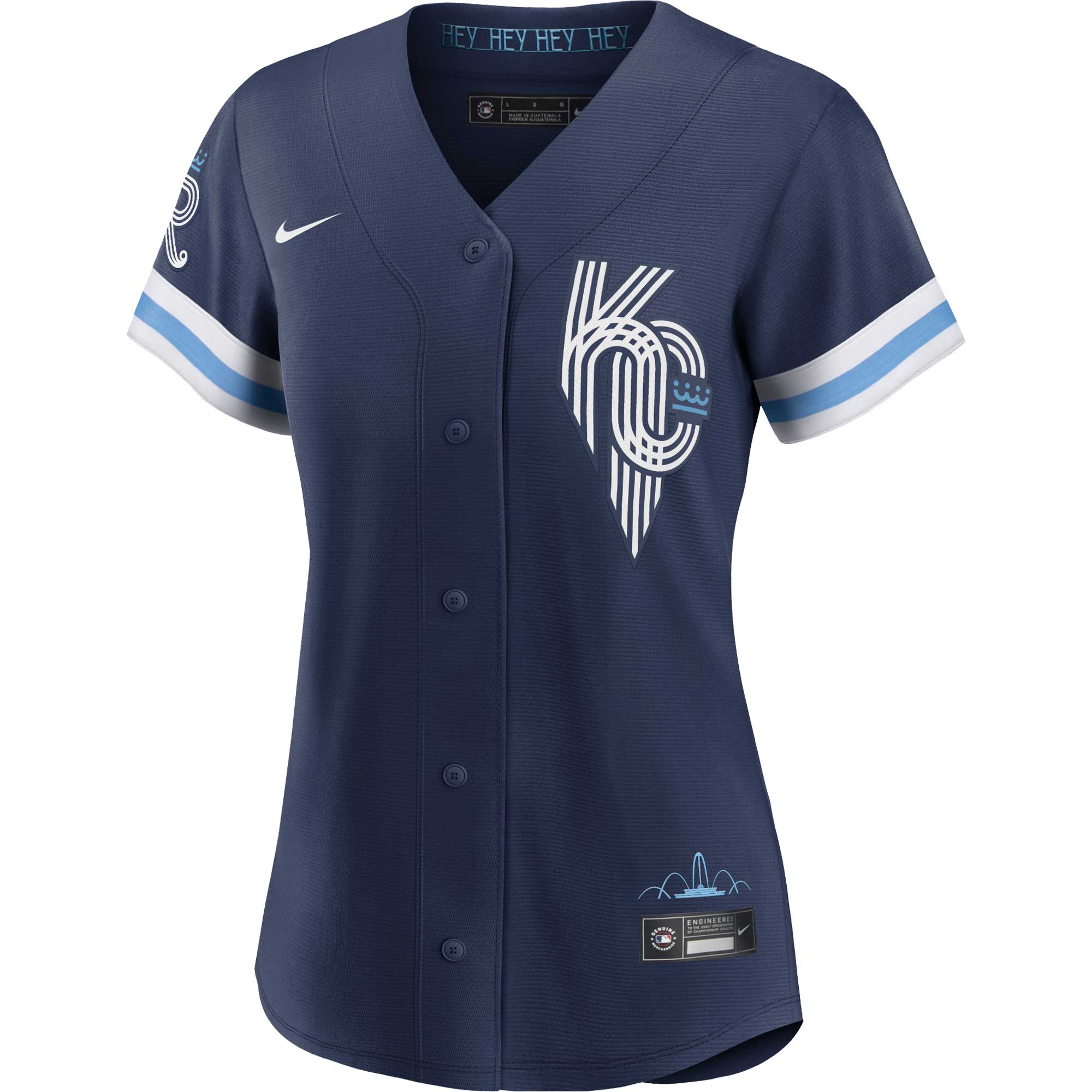 Whit Merrifield Kansas City Royals Women's Alternate City Connect Replica Player Jersey - Navy