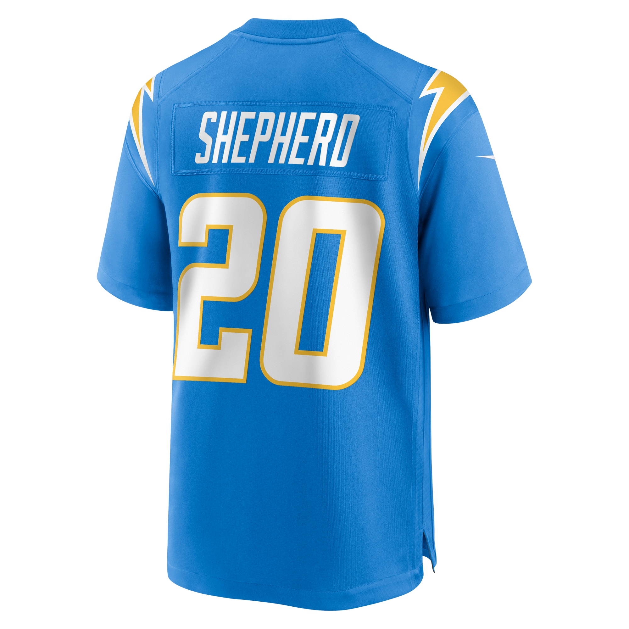 Darrius Shepherd Los Angeles Chargers Game Jersey - Powder Blue