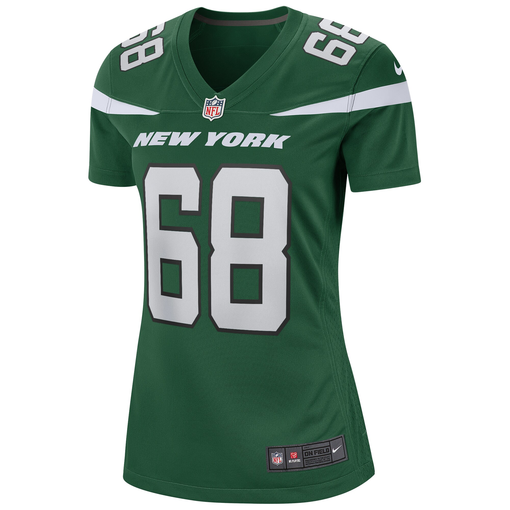 Kevin Mawae New York Jets Women's Game Retired Player Jersey - Gotham Green