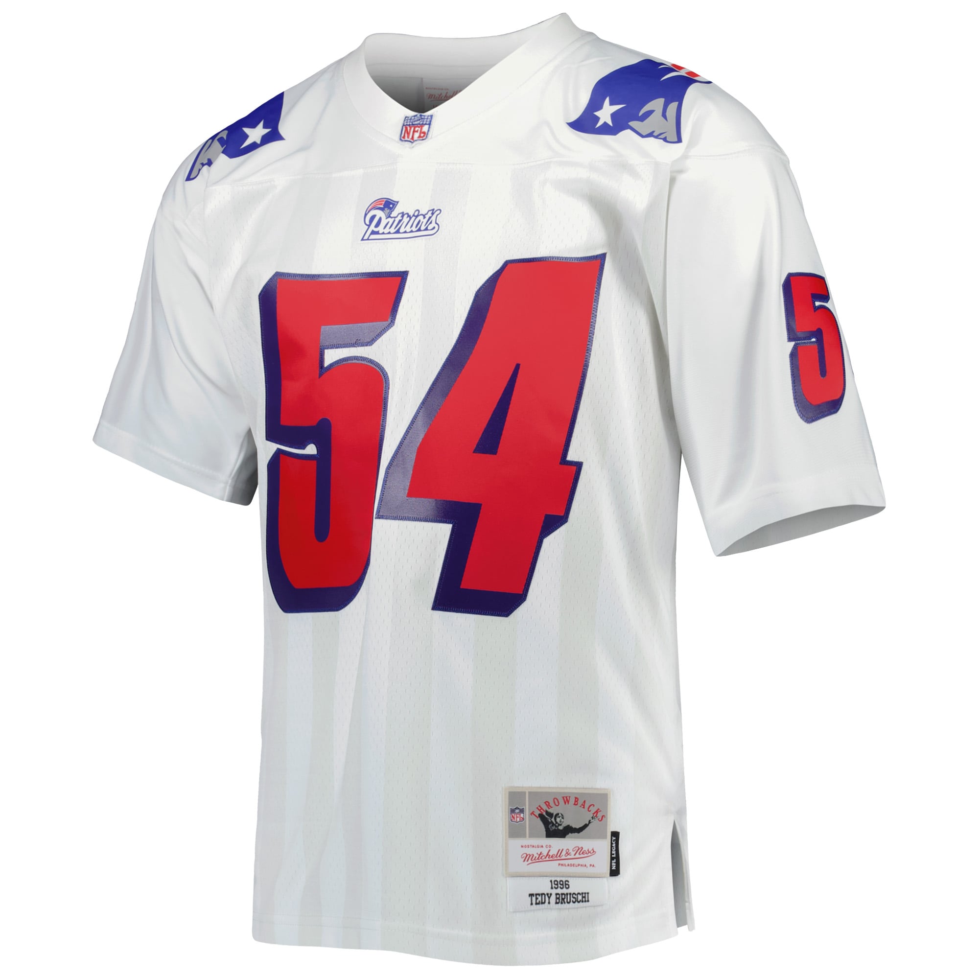 Tedy Bruschi New England Patriots Mitchell & Ness 1996 Legacy Replica Jersey - White