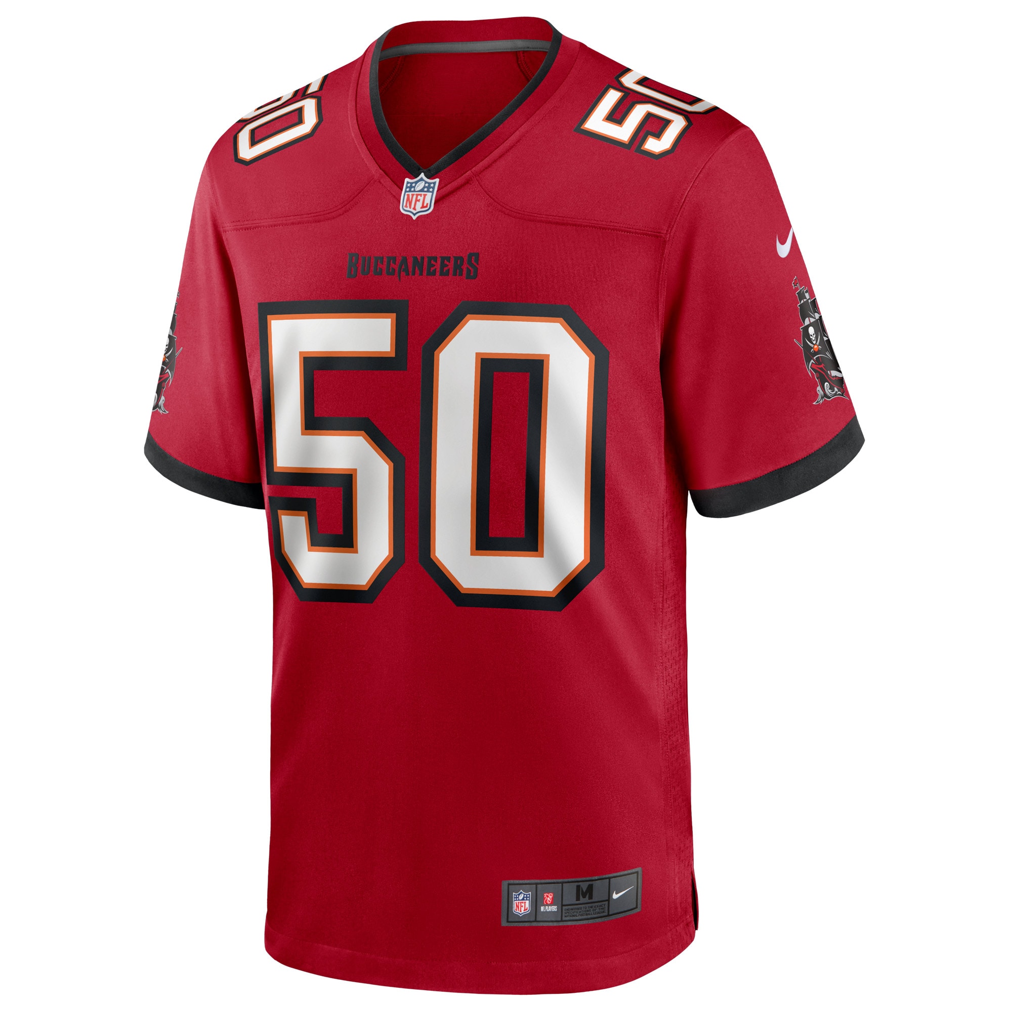 Vita Vea Tampa Bay BuccaneersGame Jersey - Red