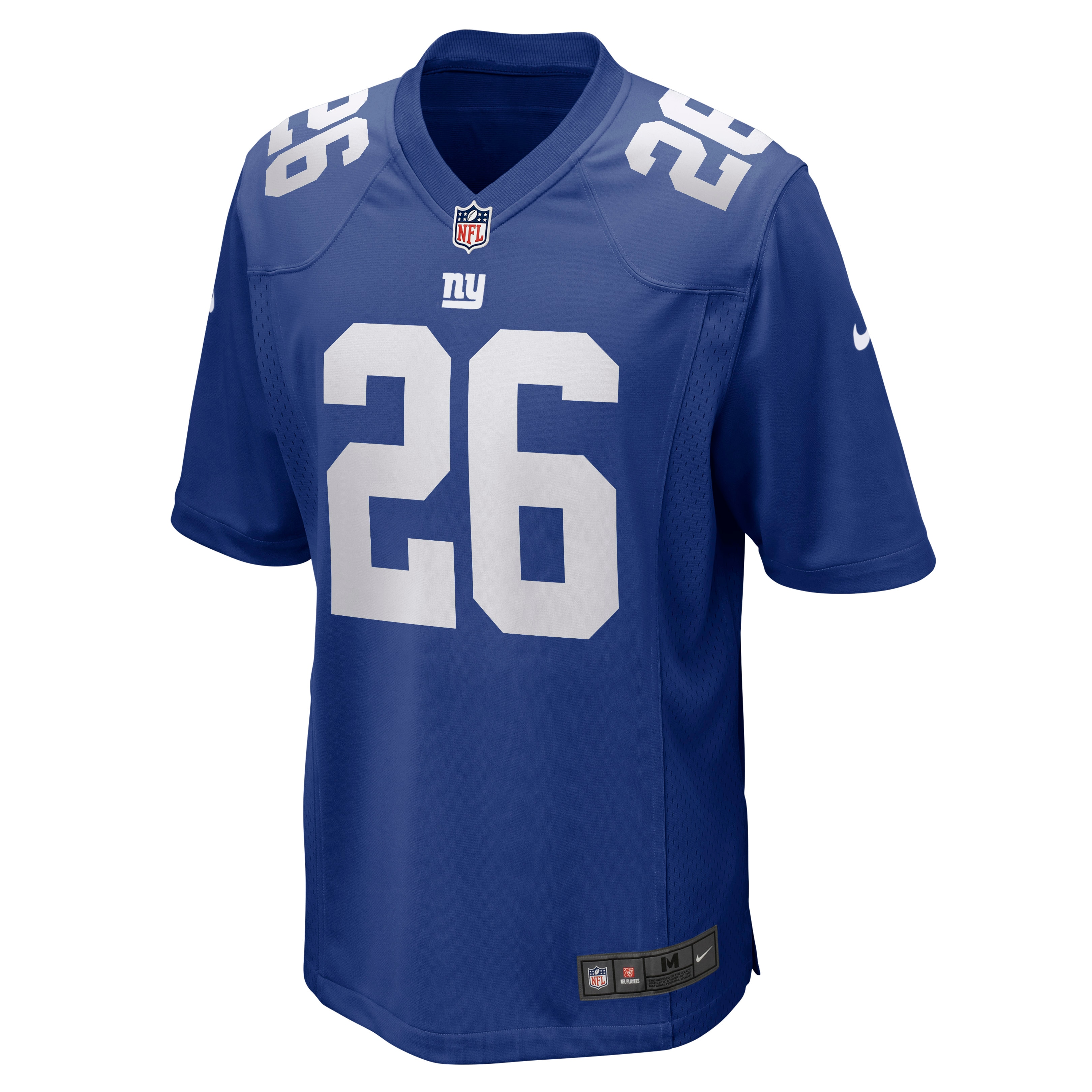 Saquon Barkley New York GiantsGame Jersey - Royal