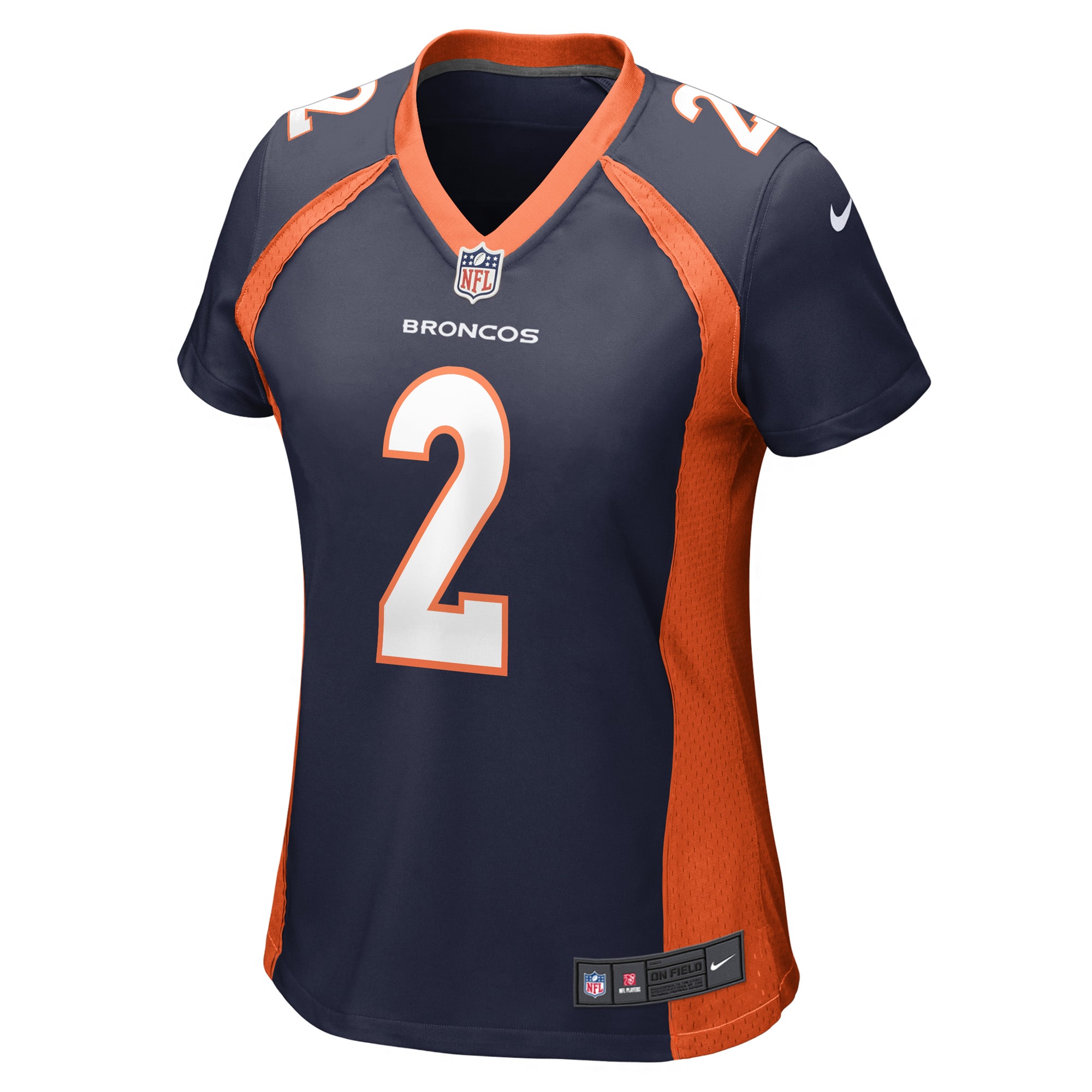 Patrick Surtain II Denver Broncos Women's Home Game Player Jersey - Navy