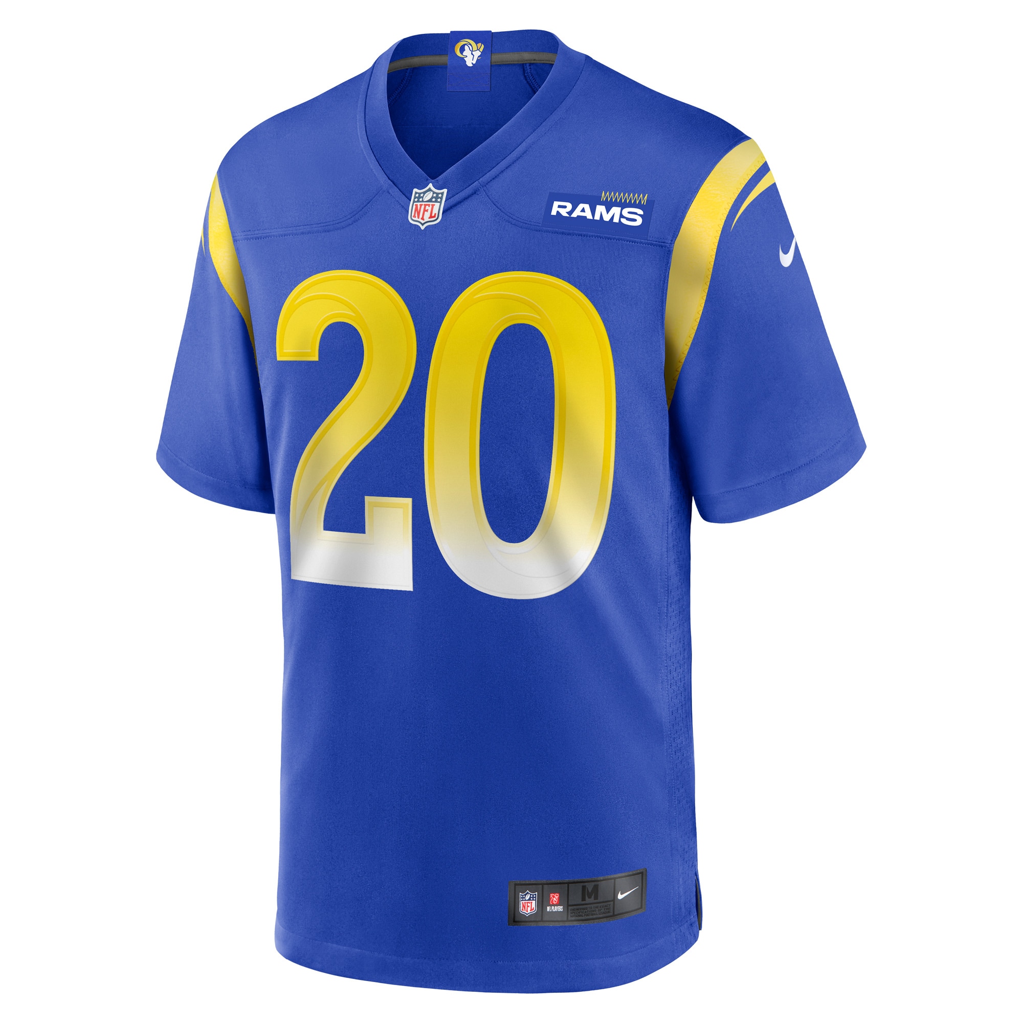 TJ Carter Los Angeles RamsGame Player Jersey - Royal