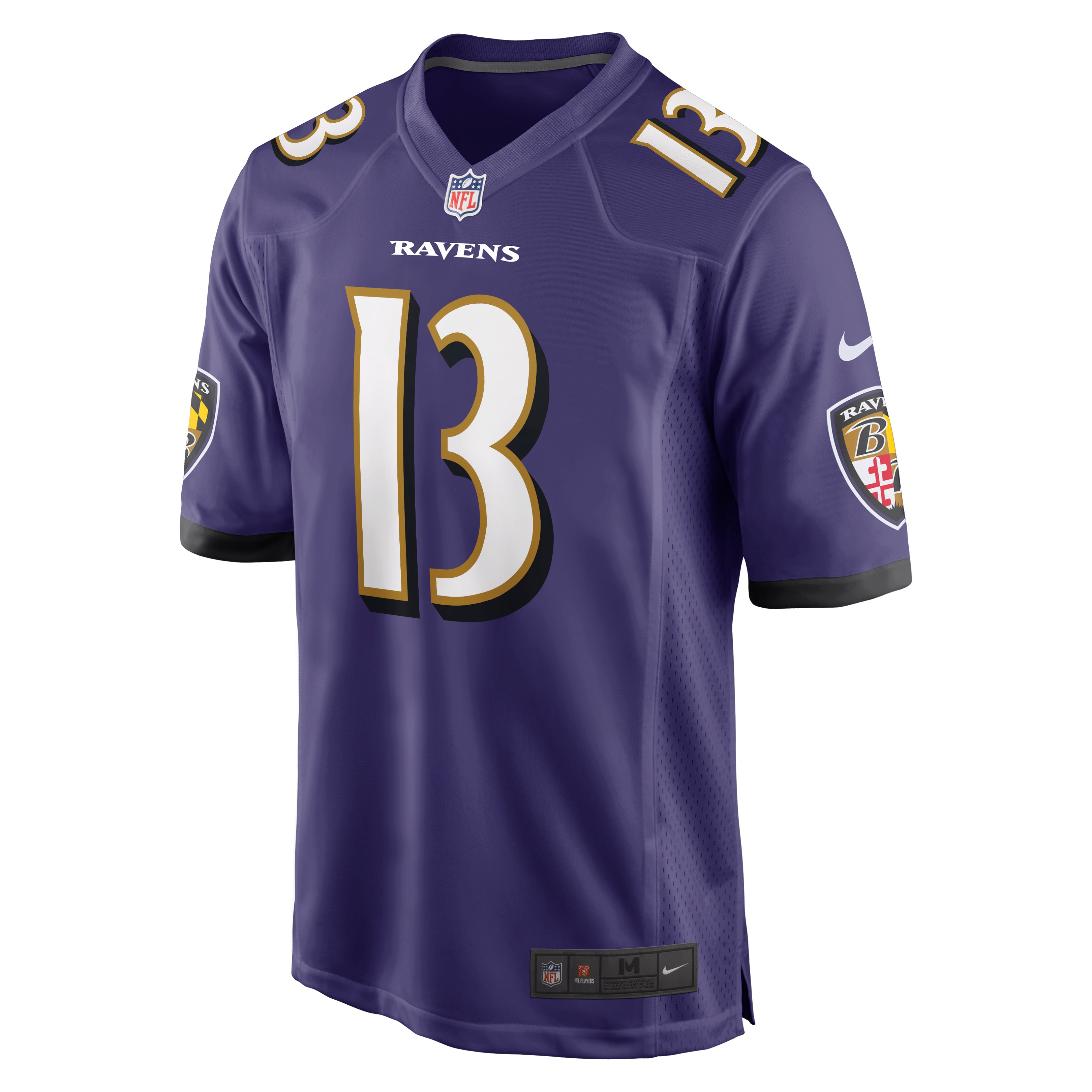 Devin Duvernay Baltimore RavensGame Jersey - Purple